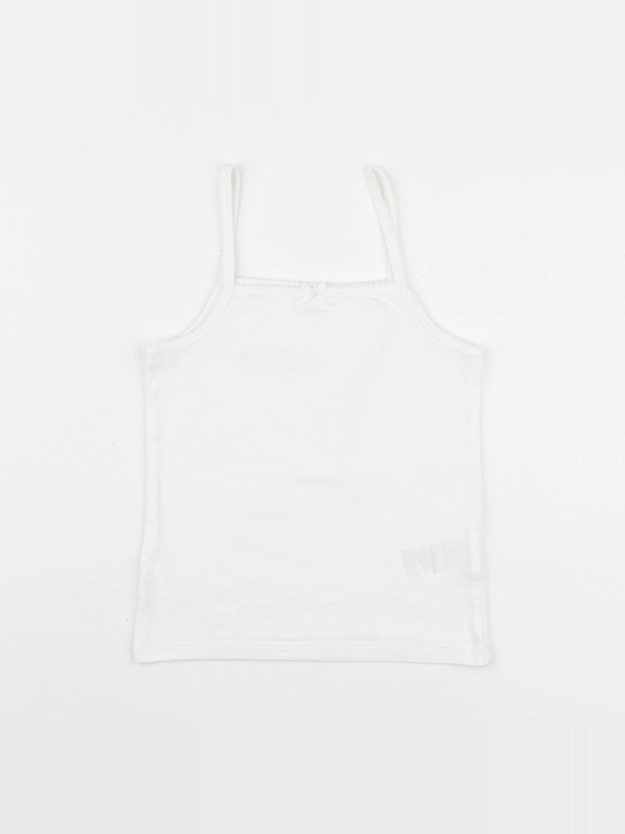 Vertbaudet - maillot de corps blanc - 6 ans