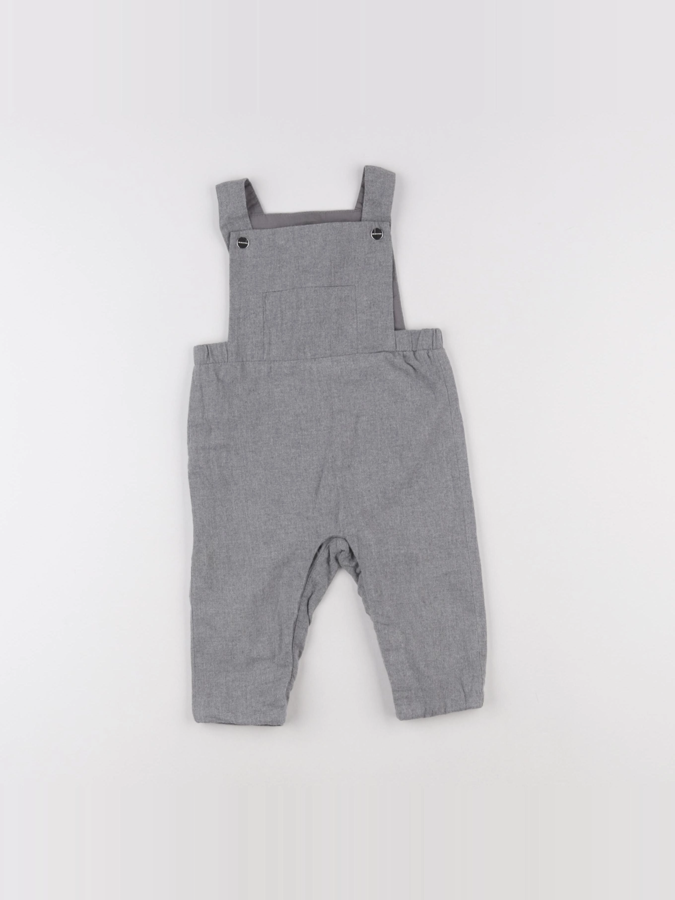 Jacadi - combinaison gris - 12 mois