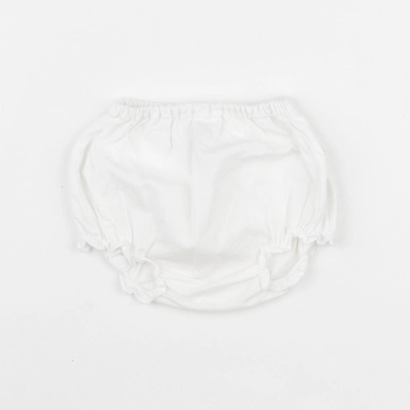 Petit Bateau - bloomer blanc - 1 mois