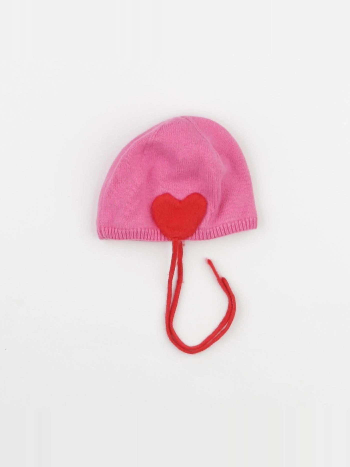 Jacadi - bonnet rose - 1 mois
