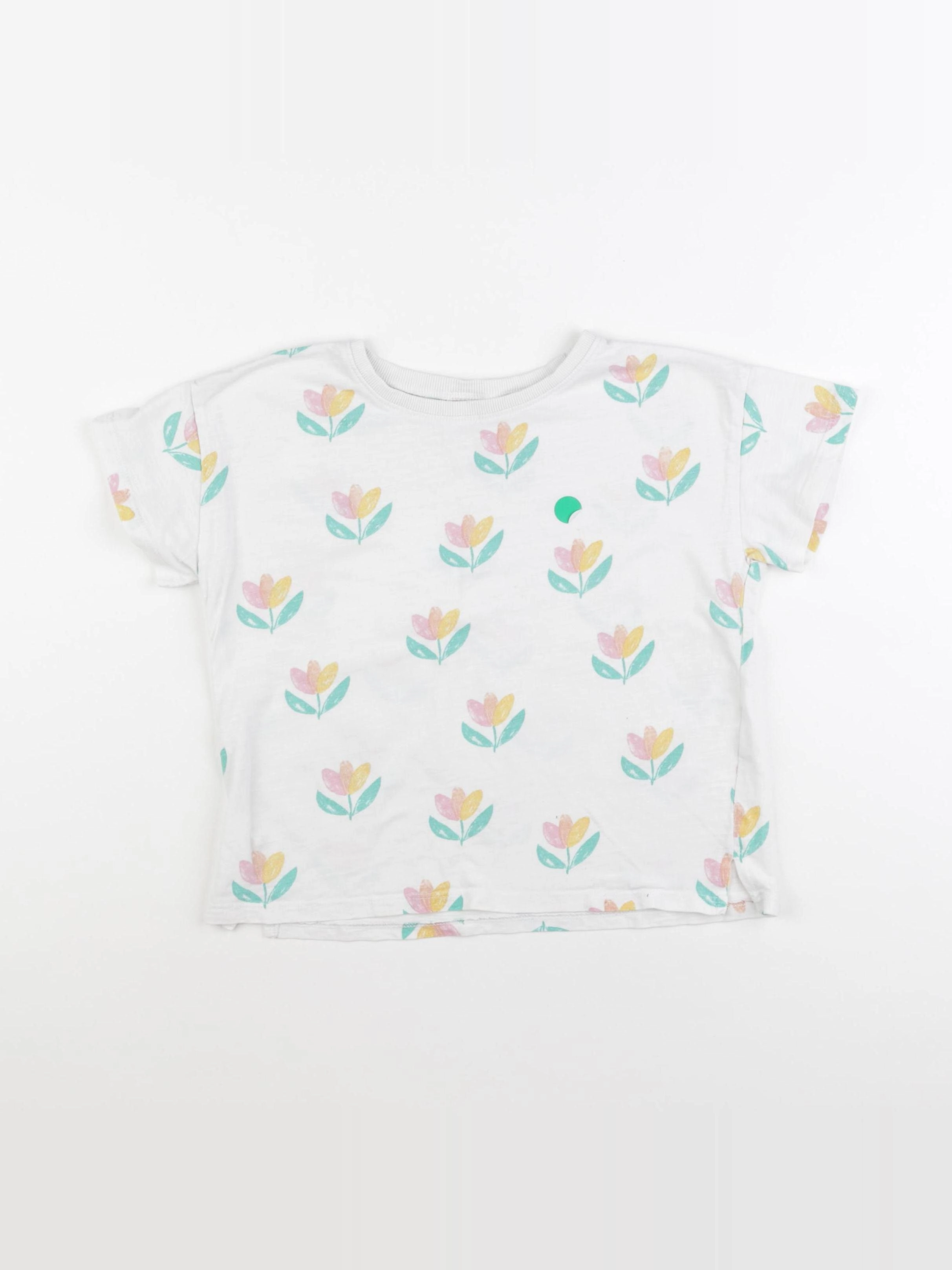 Zara - tee-shirt multicolore - 4/5 ans