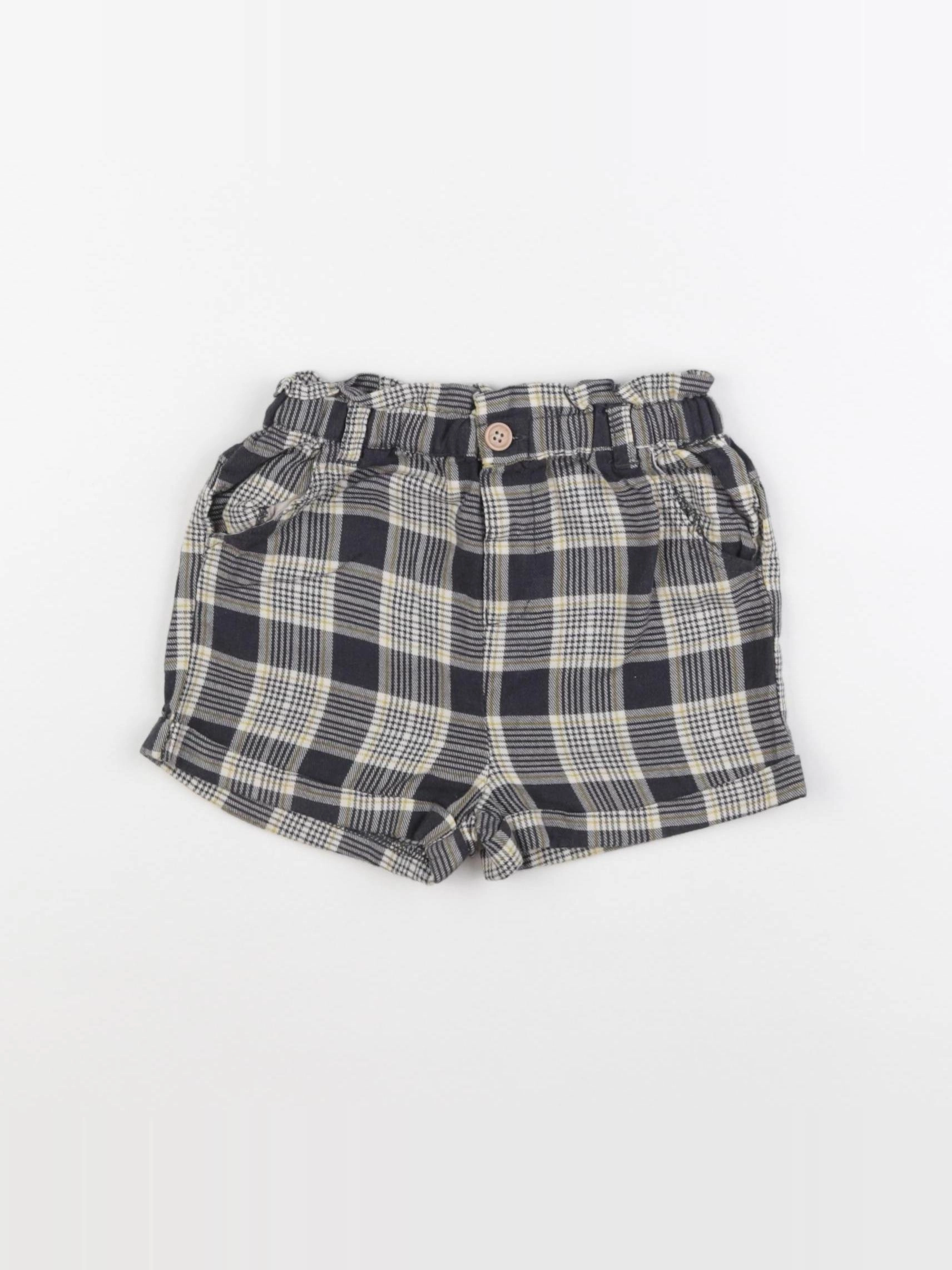 Vertbaudet - short multicolore - 2 ans
