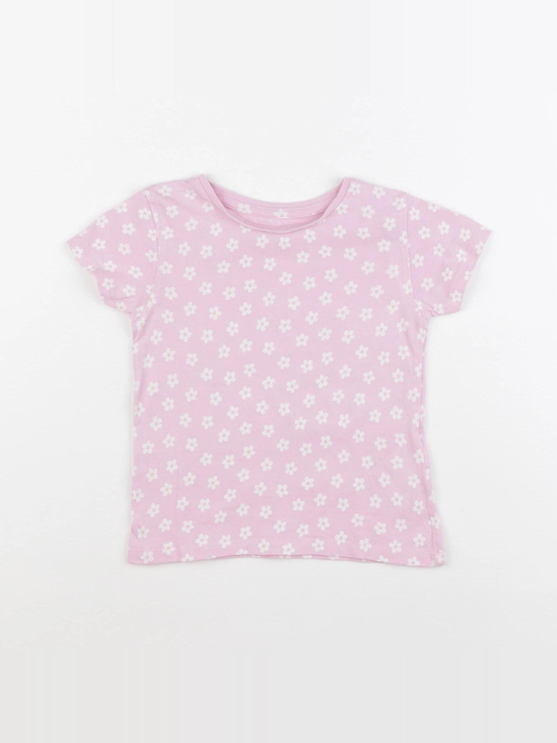 Vertbaudet - tee-shirt rose - 2 ans