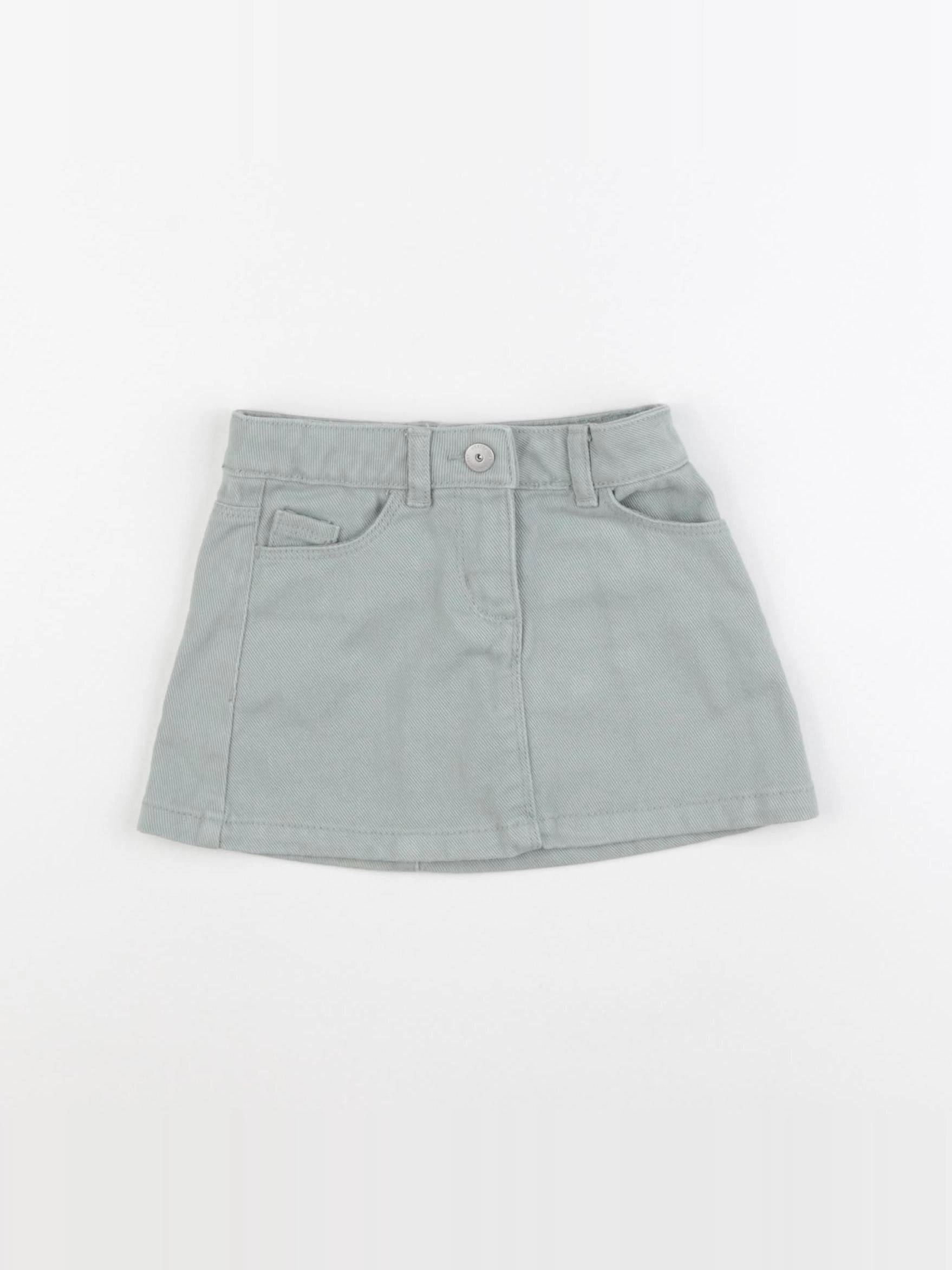Vertbaudet - jupe vert - 2 ans