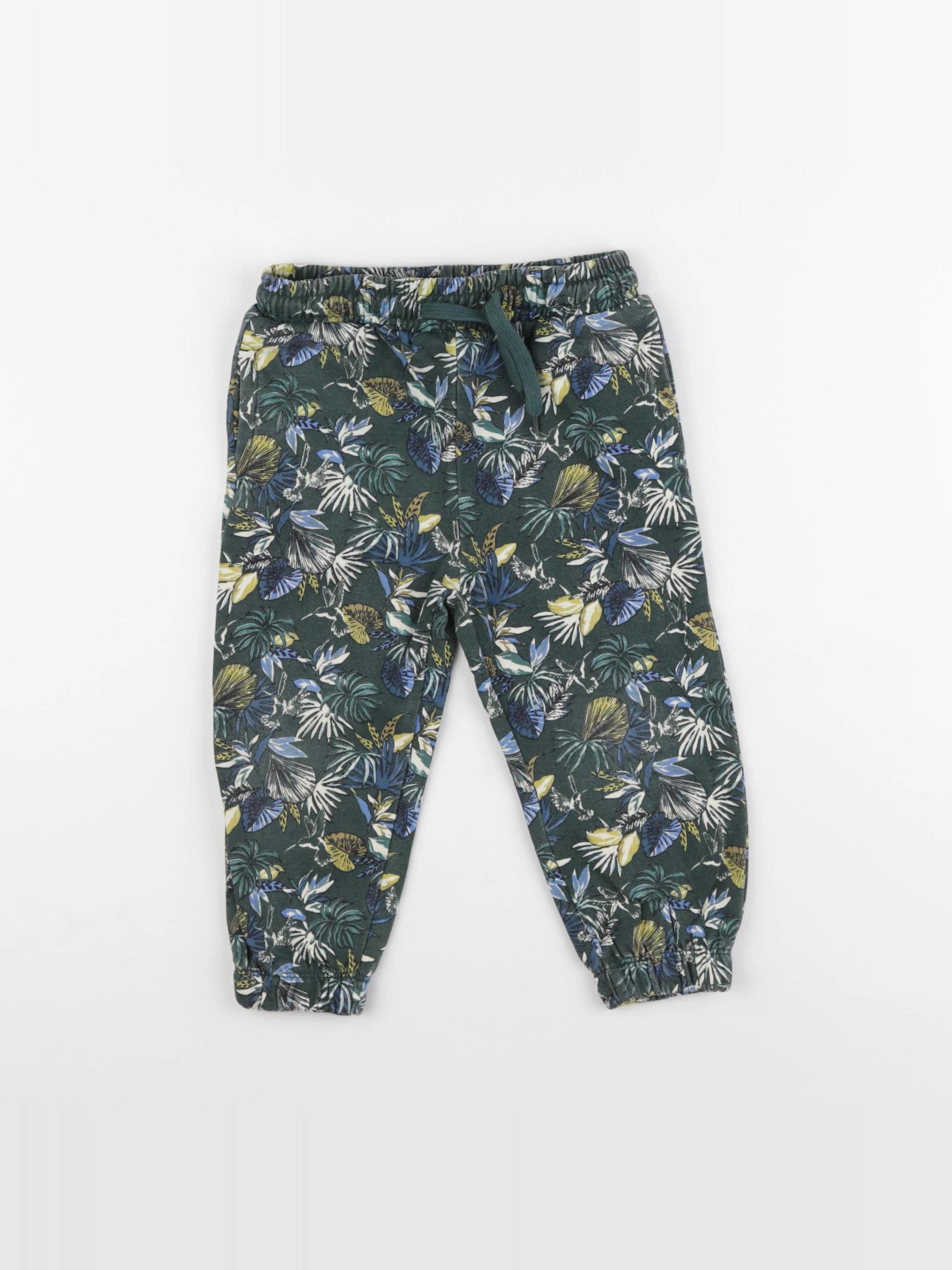 Vertbaudet - jogging doublé multicolore - 3 ans