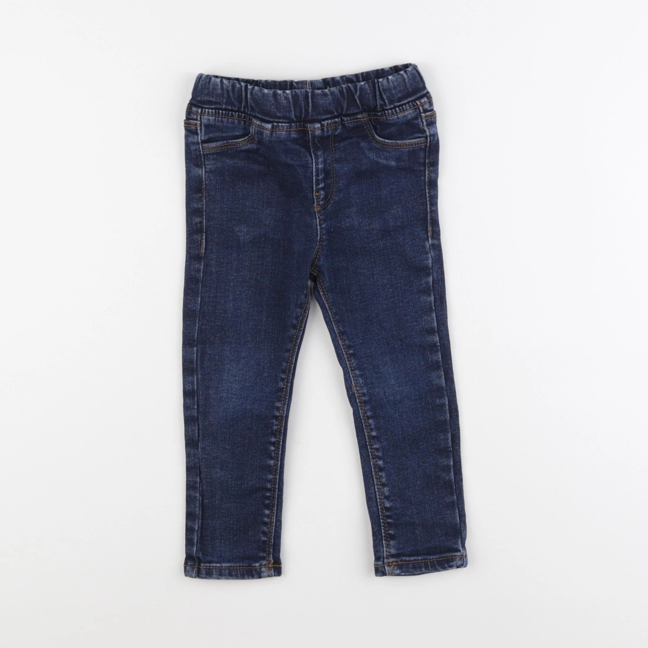 Vertbaudet - jegging bleu - 2 ans