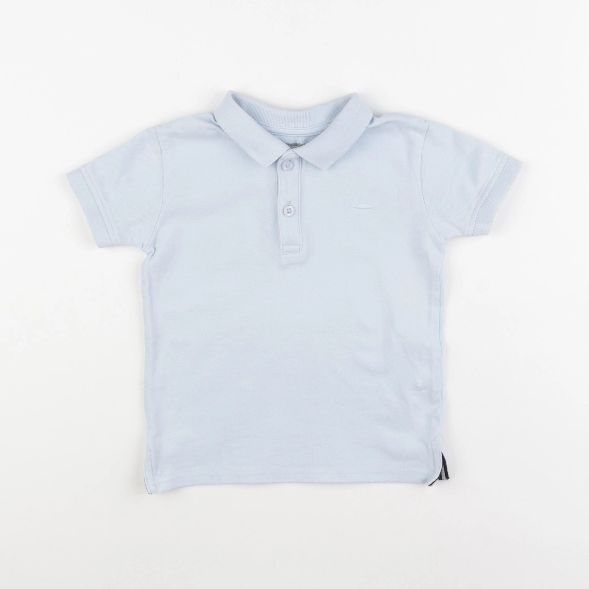Vertbaudet - polo bleu - 3 ans