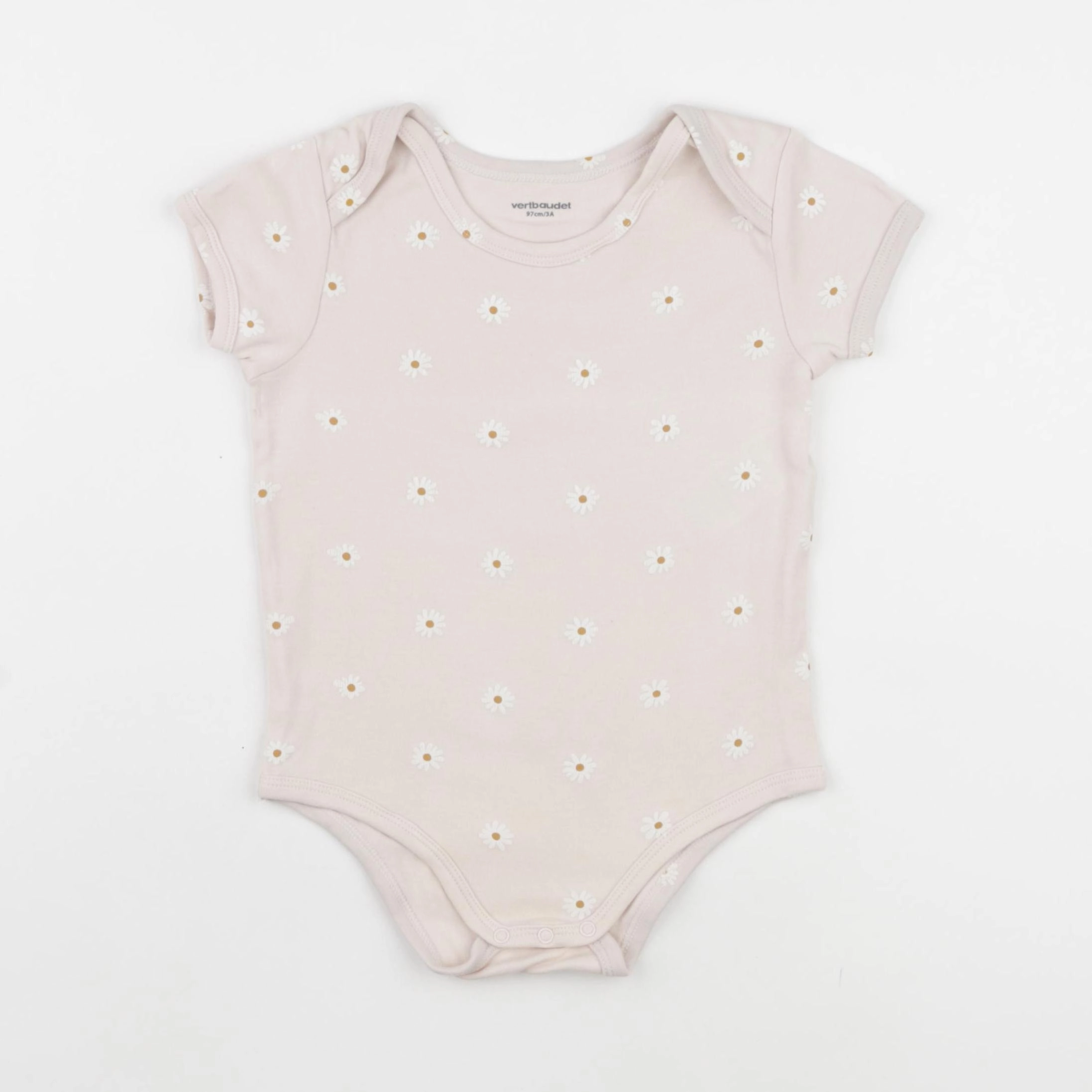 Vertbaudet - body rose - 3 ans