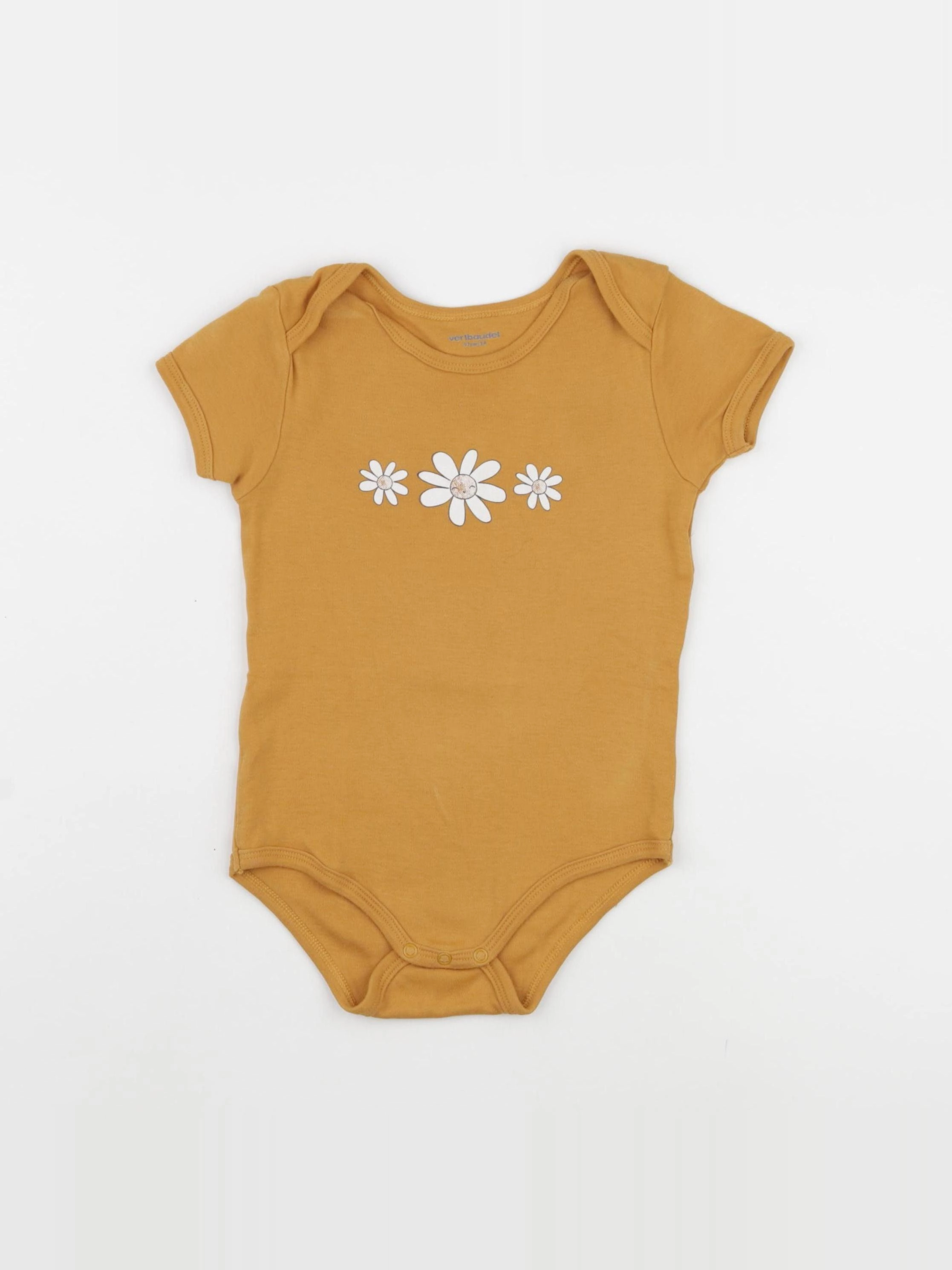 Vertbaudet - body jaune - 3 ans