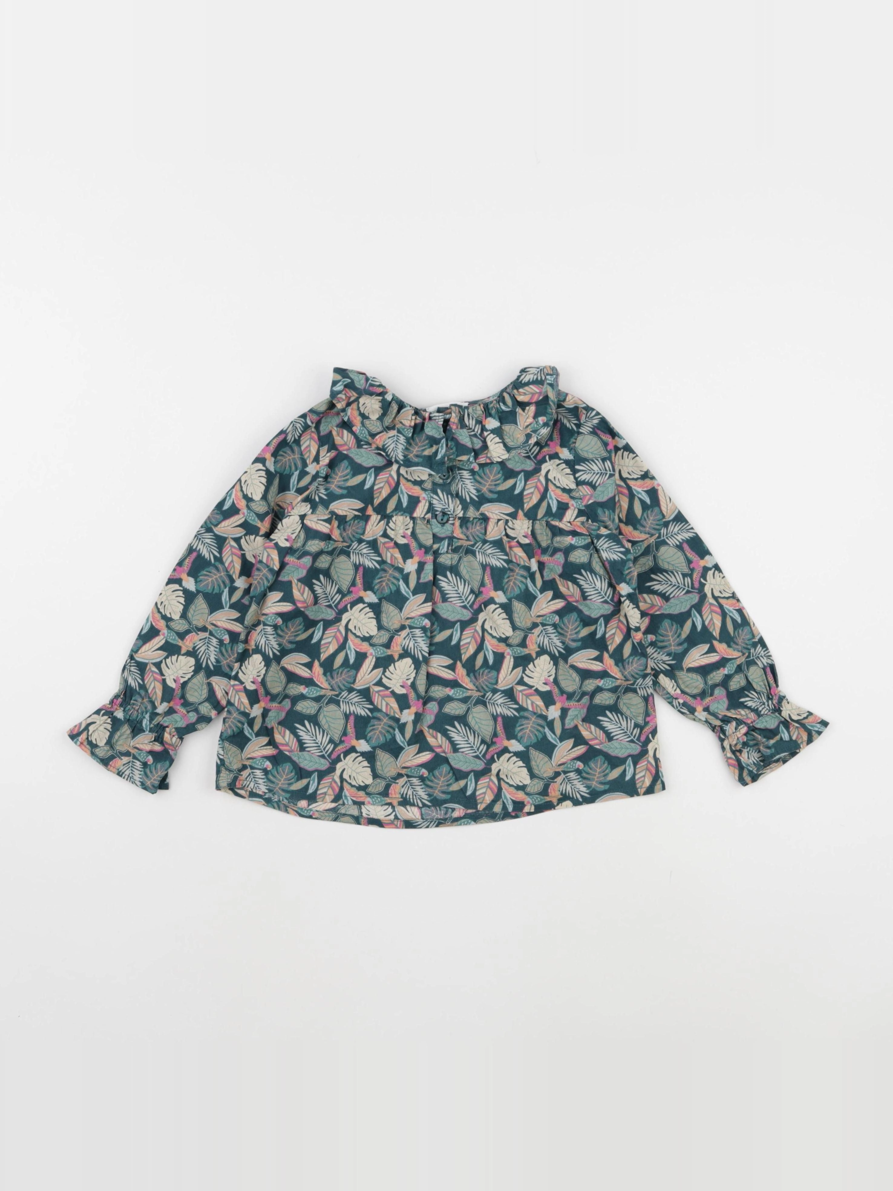 Vertbaudet - blouse multicolore - 4 ans