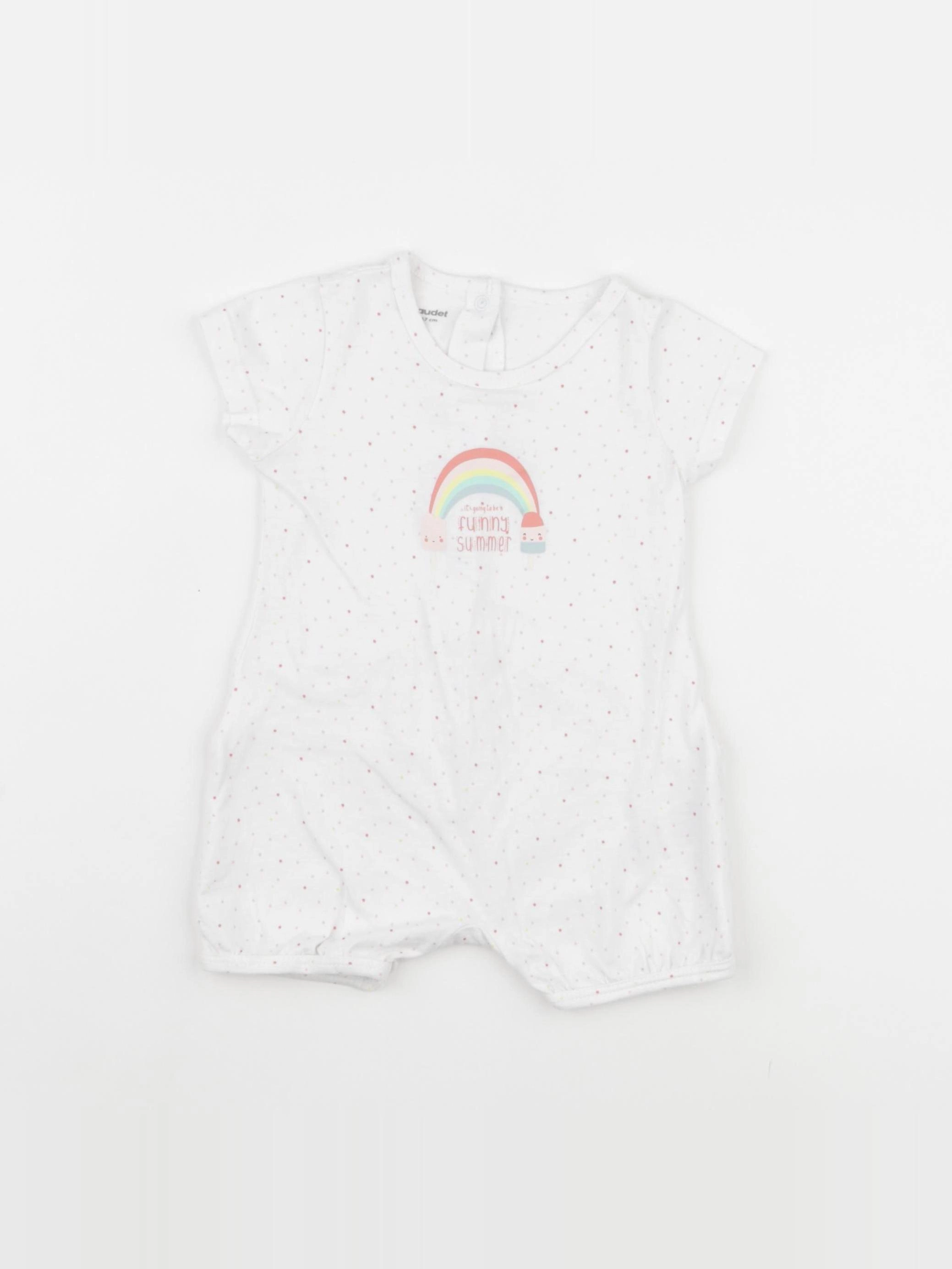Vertbaudet - pyjama coton multicolore - 6 mois