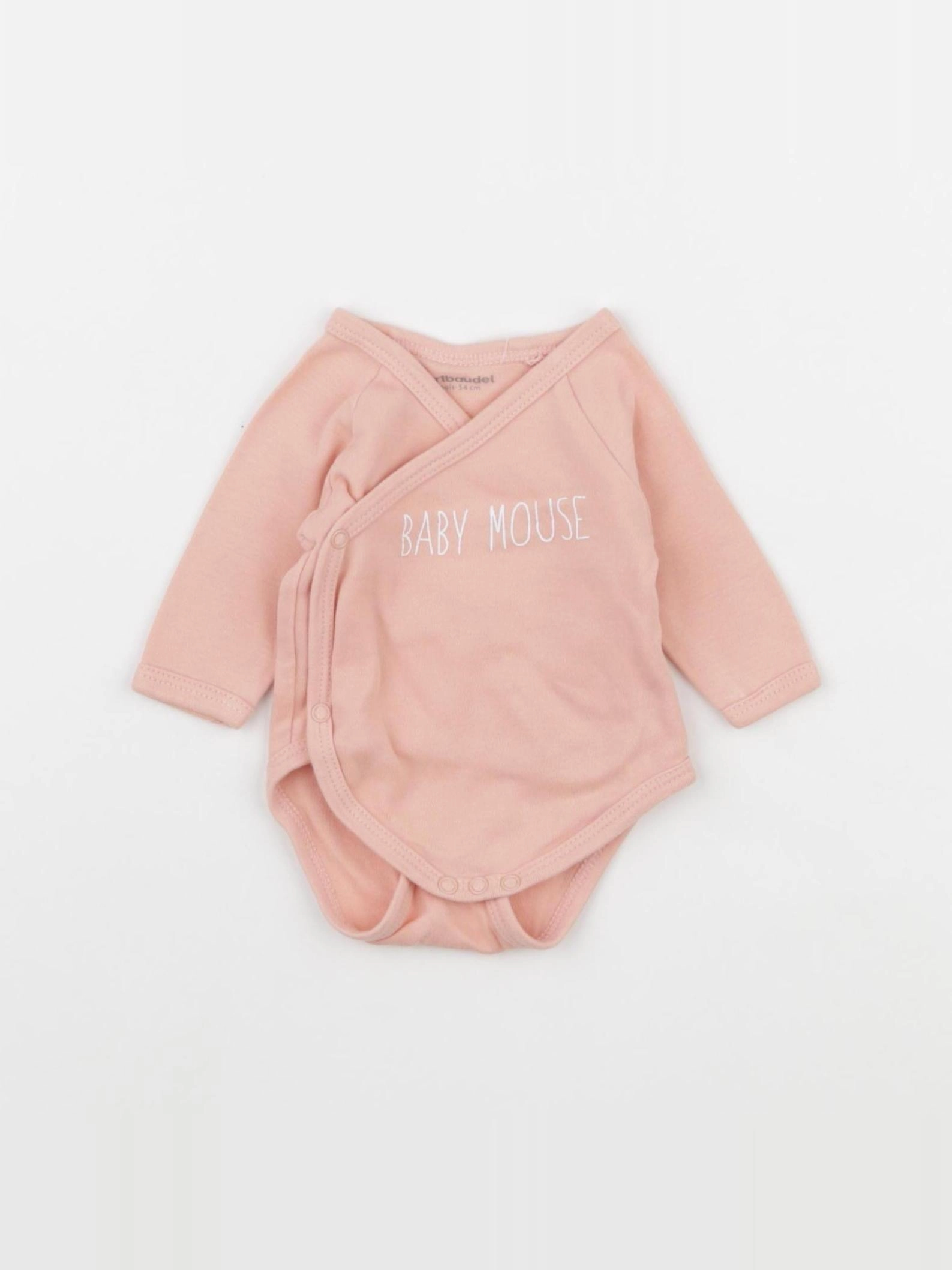 Vertbaudet - body rose - 1 mois