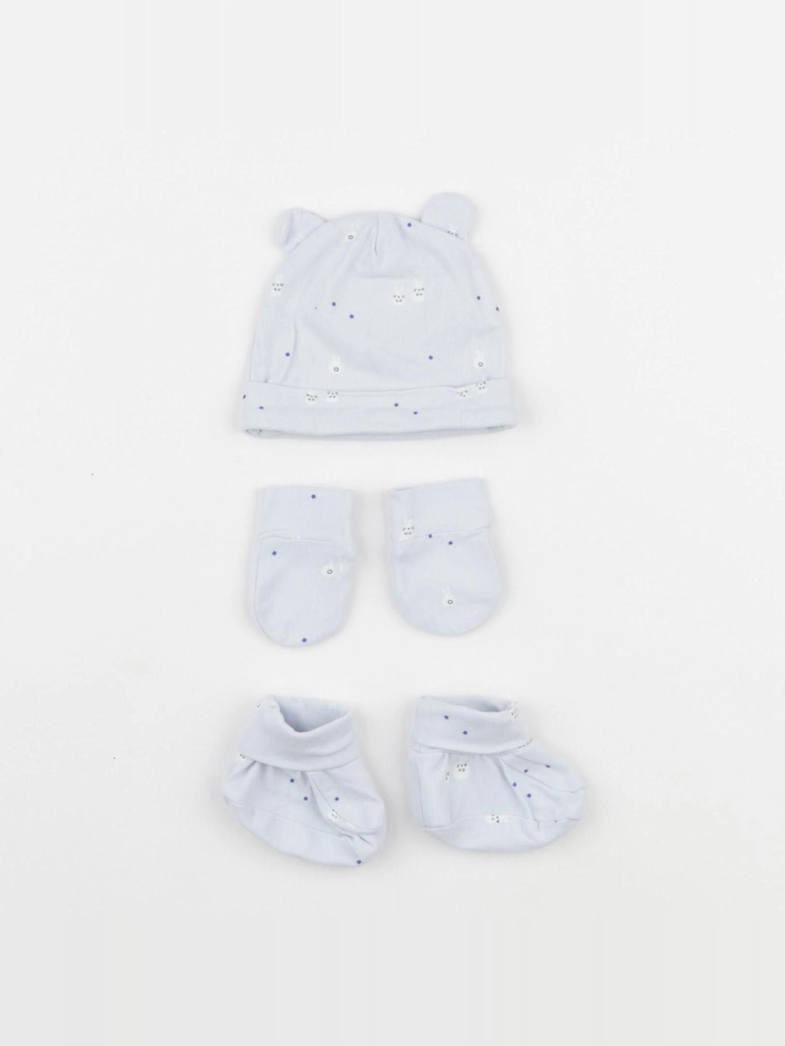 Vertbaudet - ensemble bleu - 0 mois