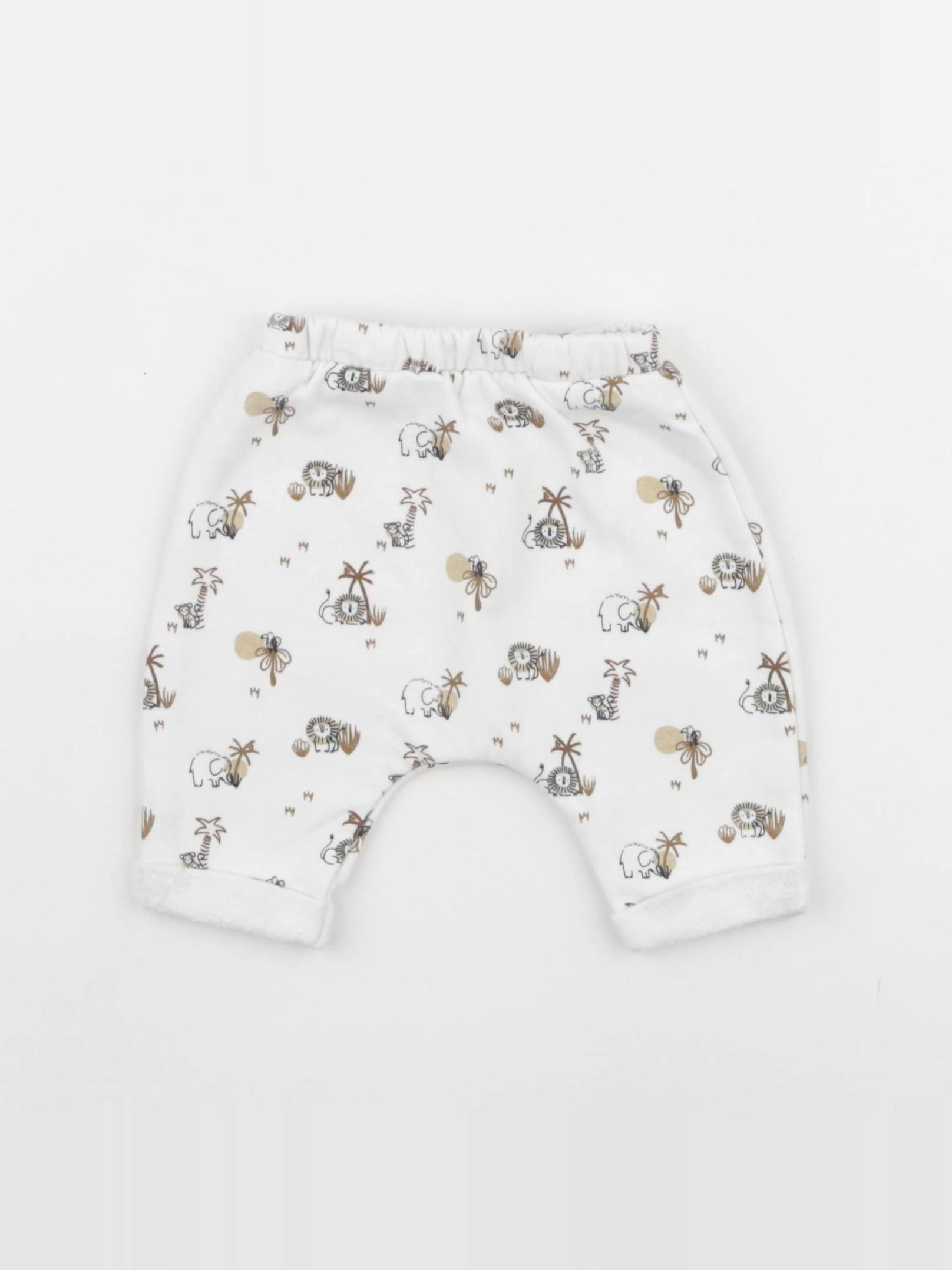 Vertbaudet - jogging beige - 1 mois