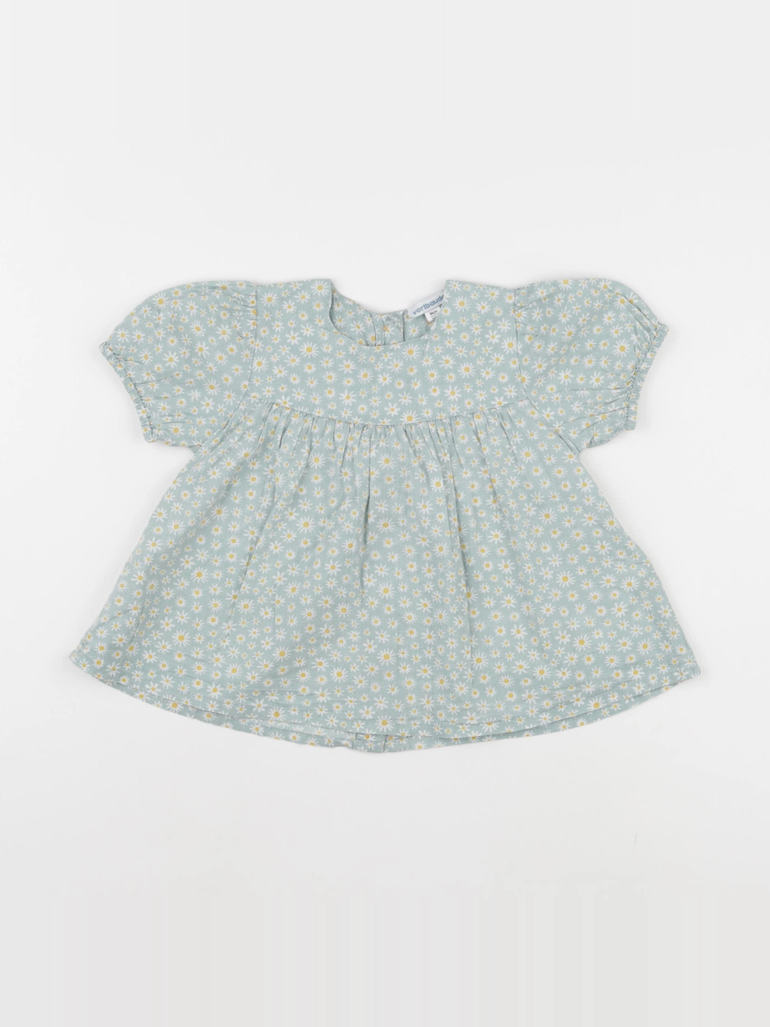 Vertbaudet - blouse bleu - 3 ans