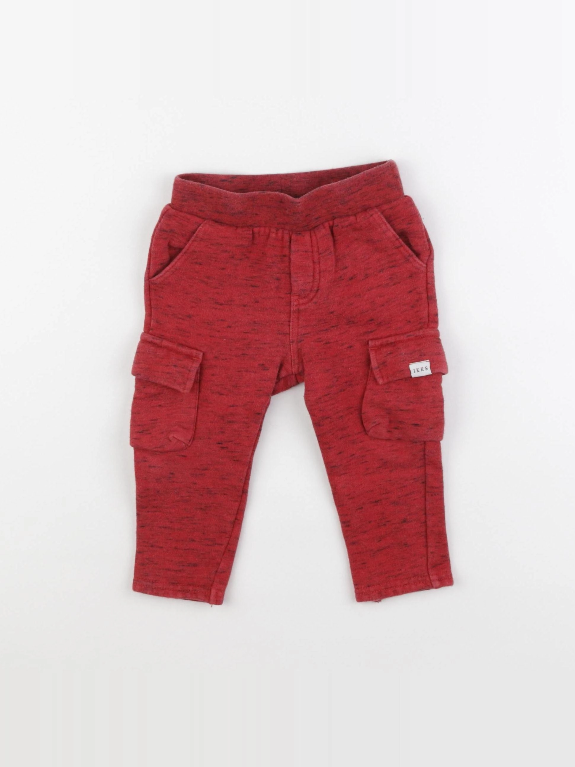 IKKS - jogging doublé rouge - 18 mois