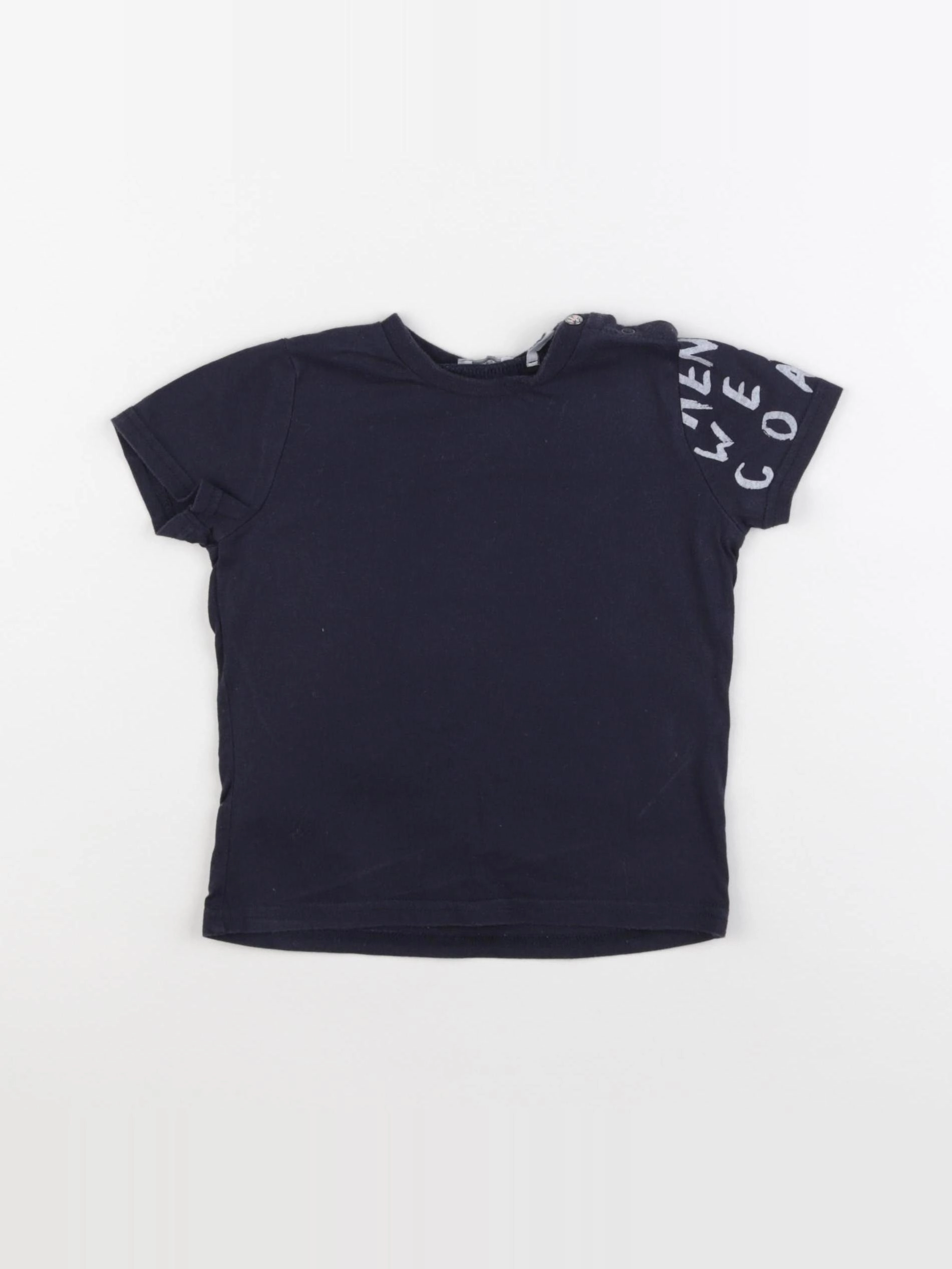 IKKS - tee-shirt bleu - 18 mois