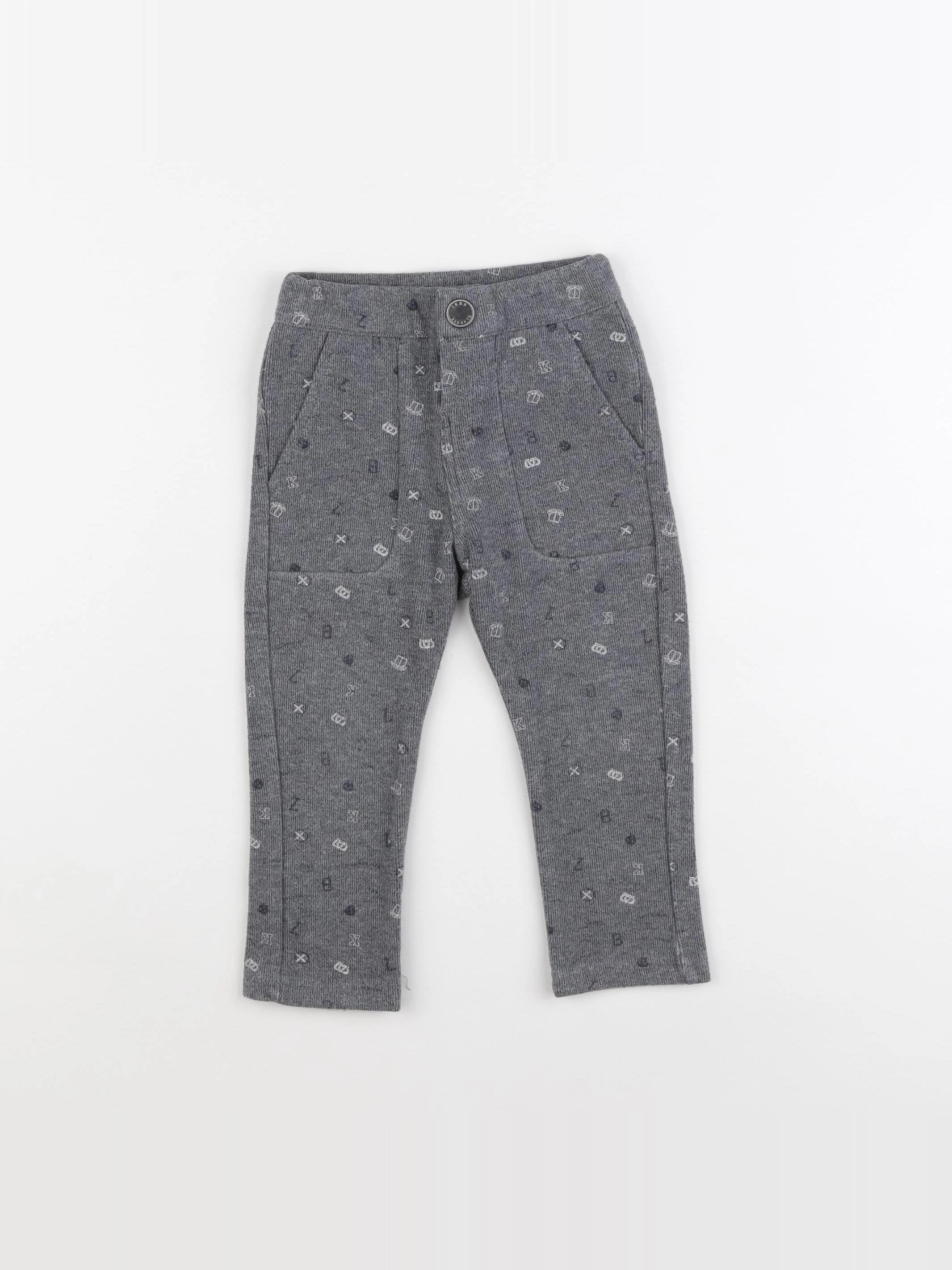 IKKS - pantalon gris - 18 mois