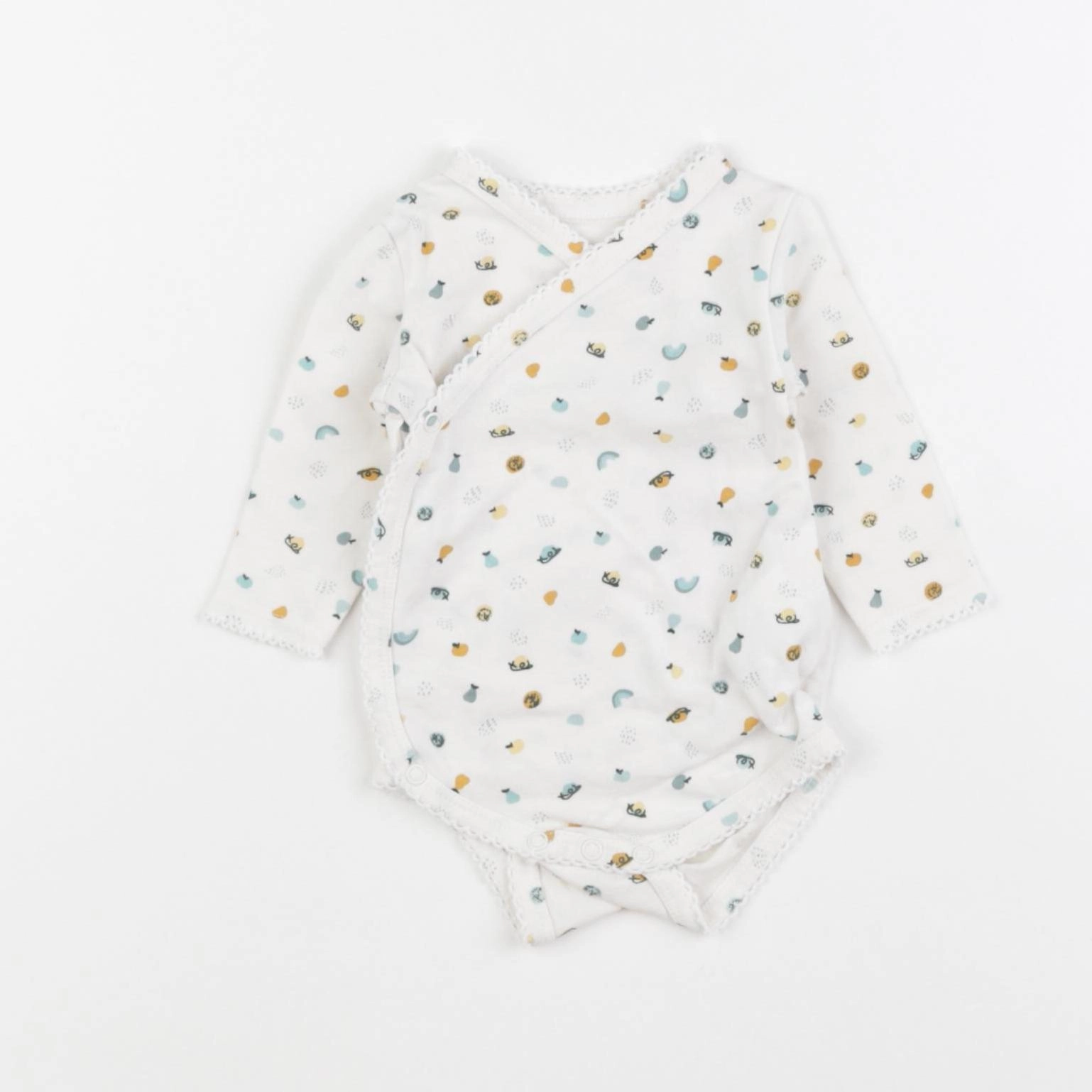 Tape à l'oeil - body beige - 1 mois