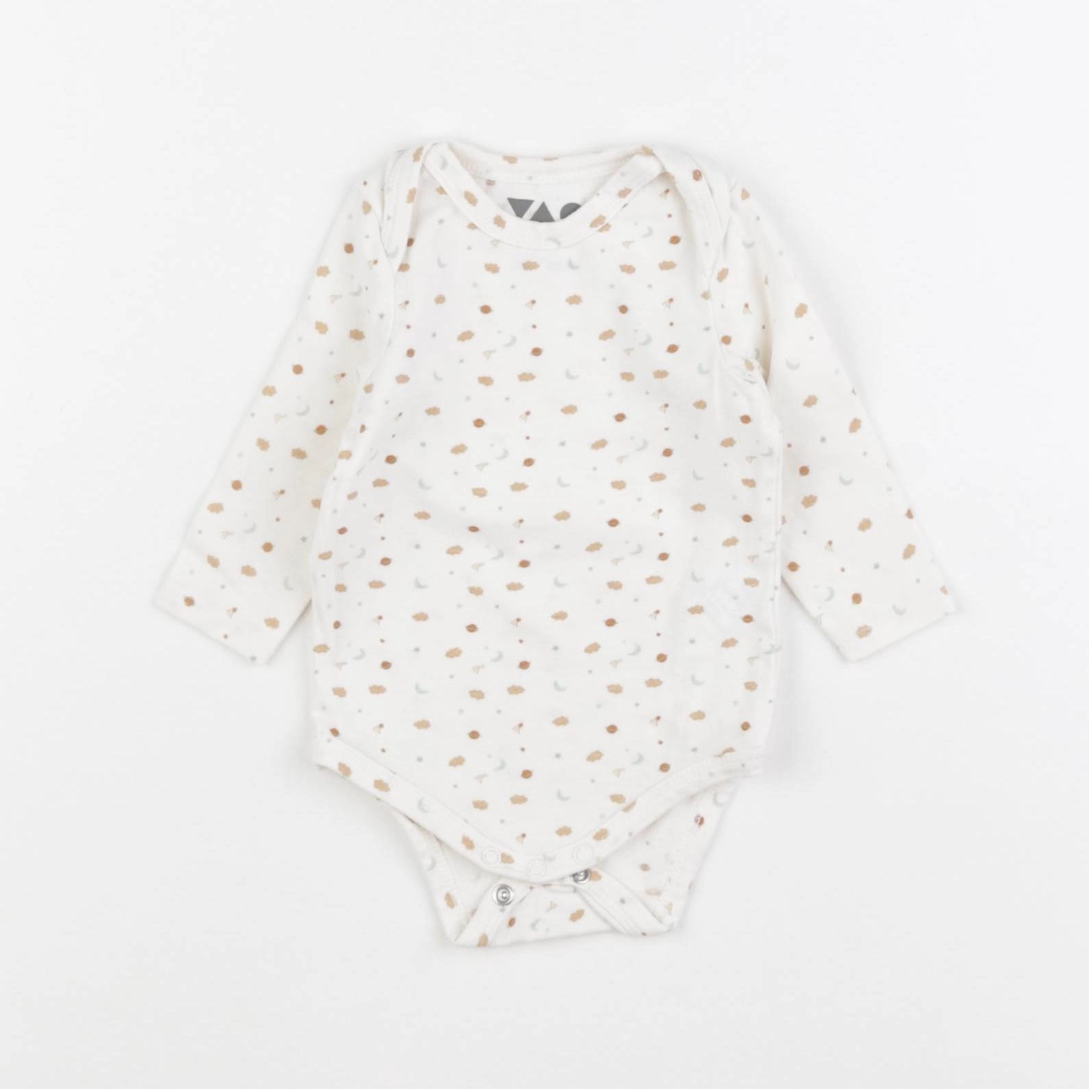 Tape à l'oeil - body beige - 3 mois