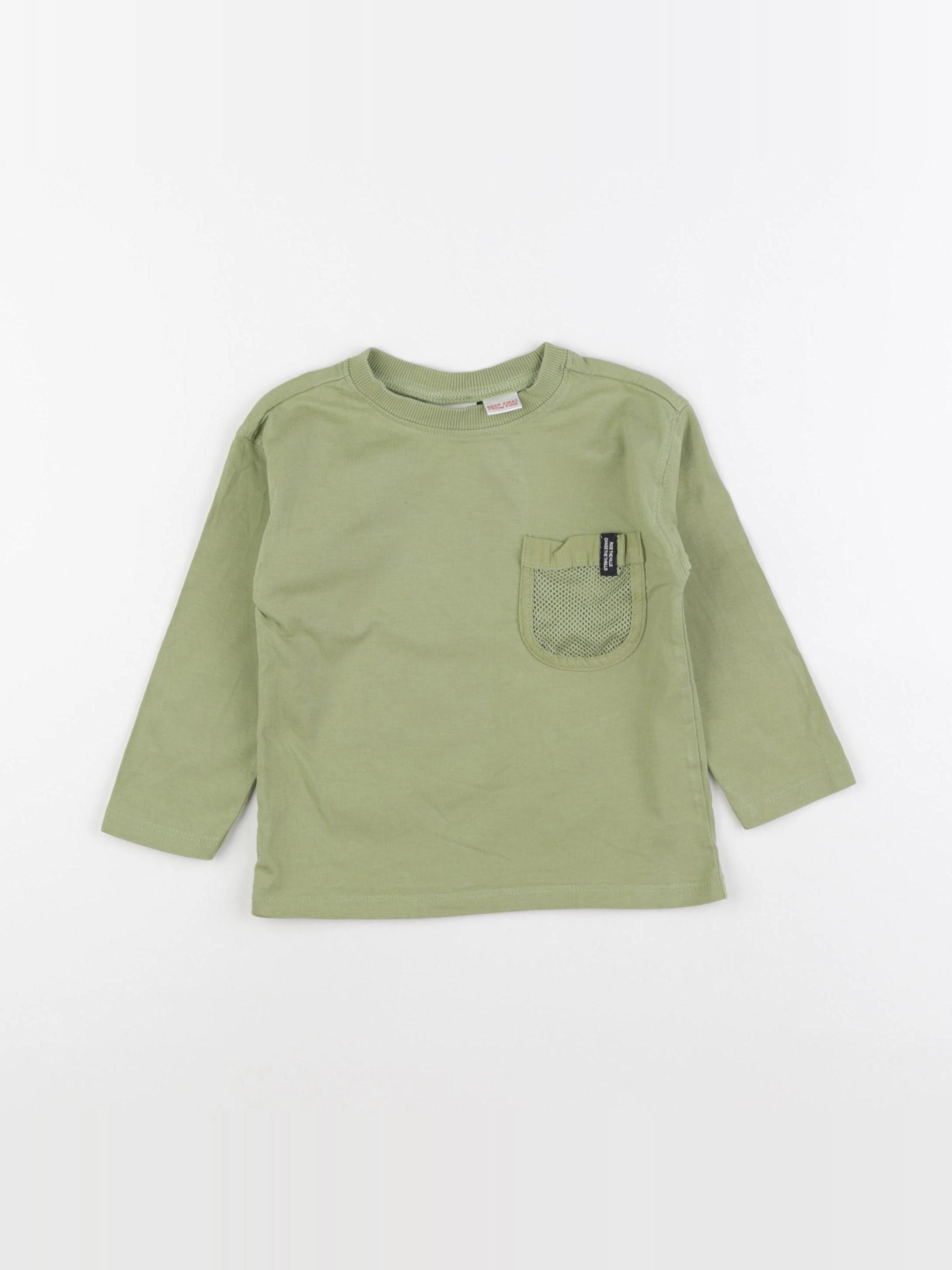 Zara - tee-shirt vert - 9/12 mois