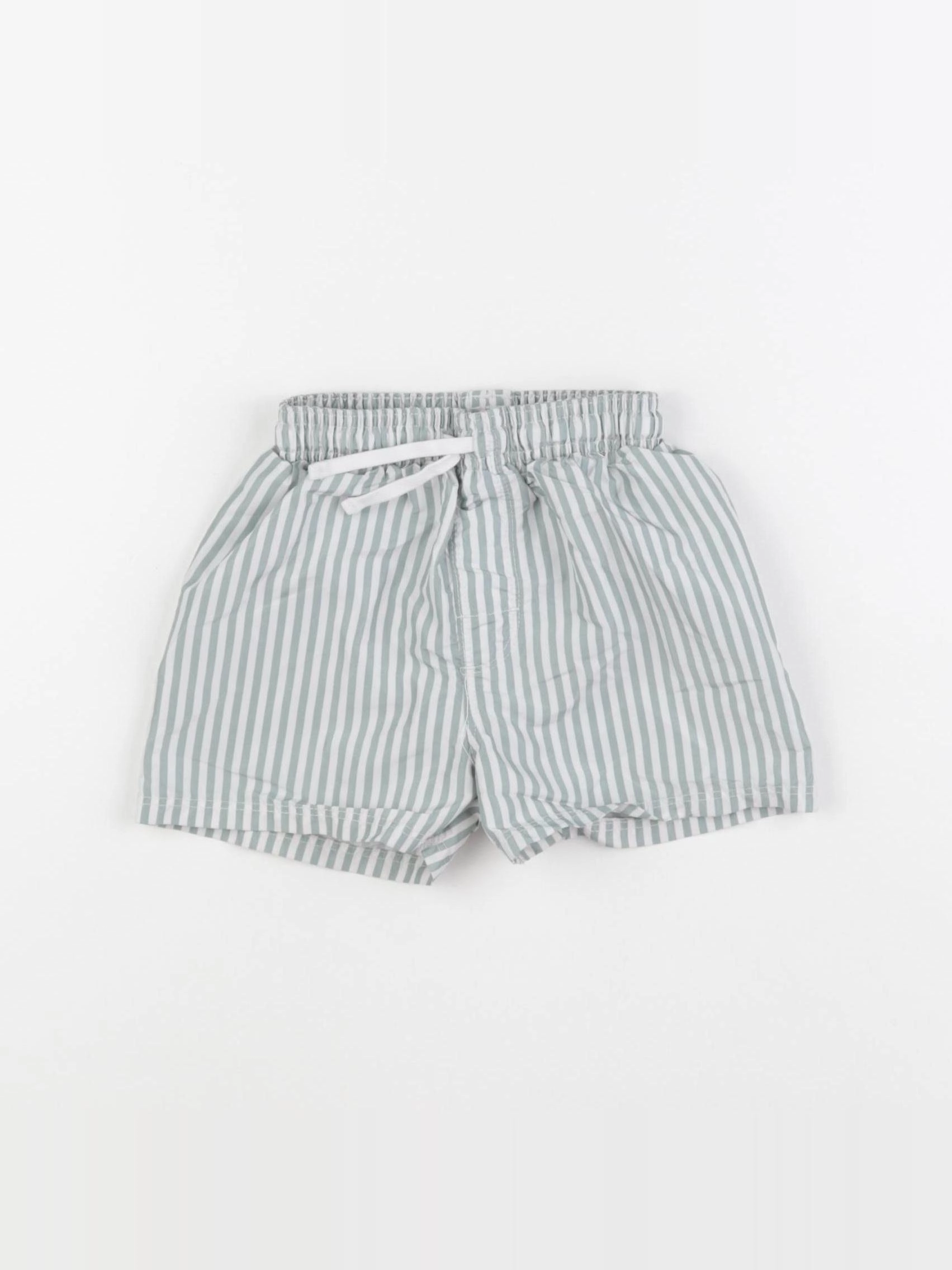 H&M - maillot de bain vert - 12/24 mois