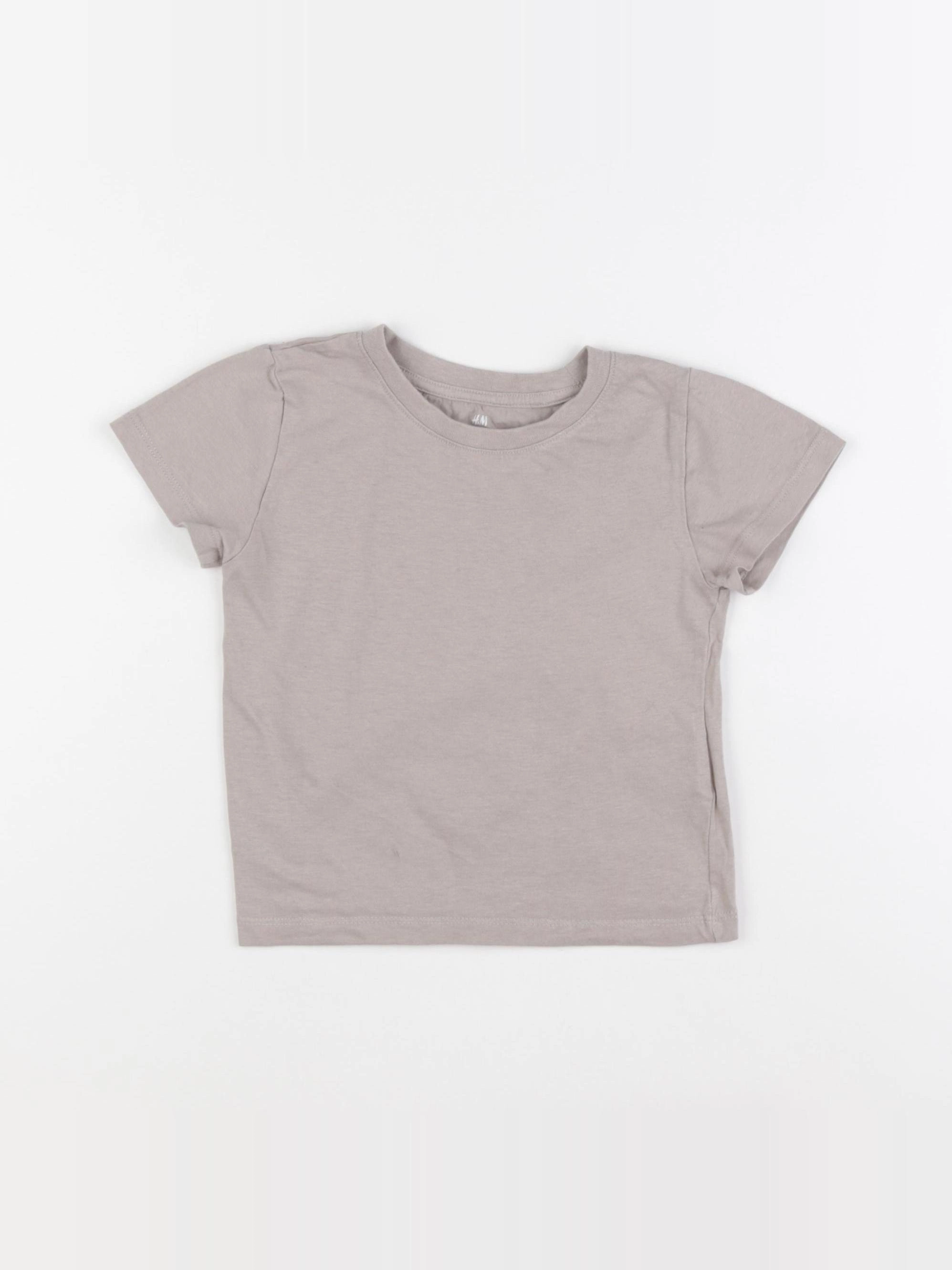 H&M - tee-shirt marron - 18/24 mois