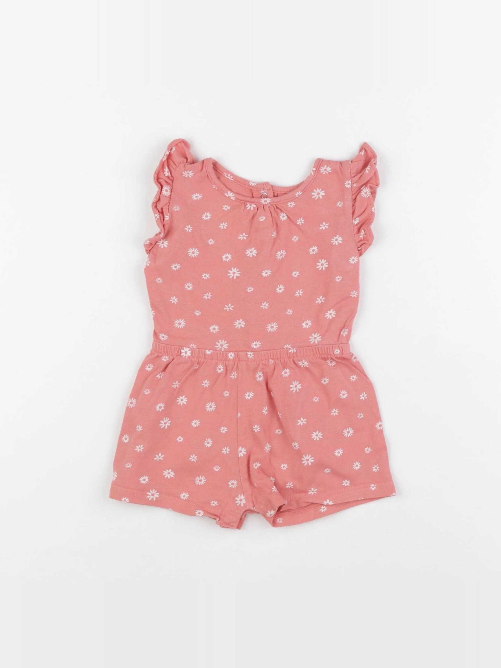 Vertbaudet - combinaison rose - 6 mois