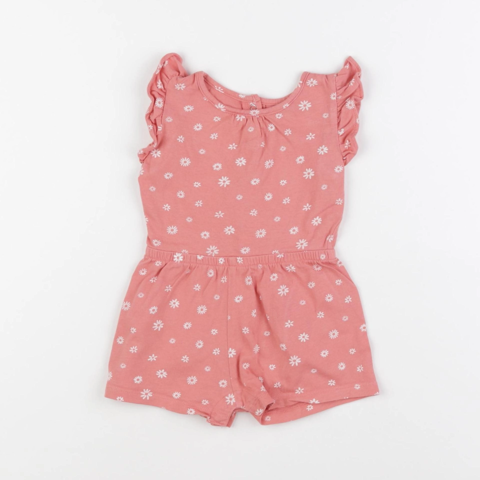 Vertbaudet - combinaison rose - 6 mois
