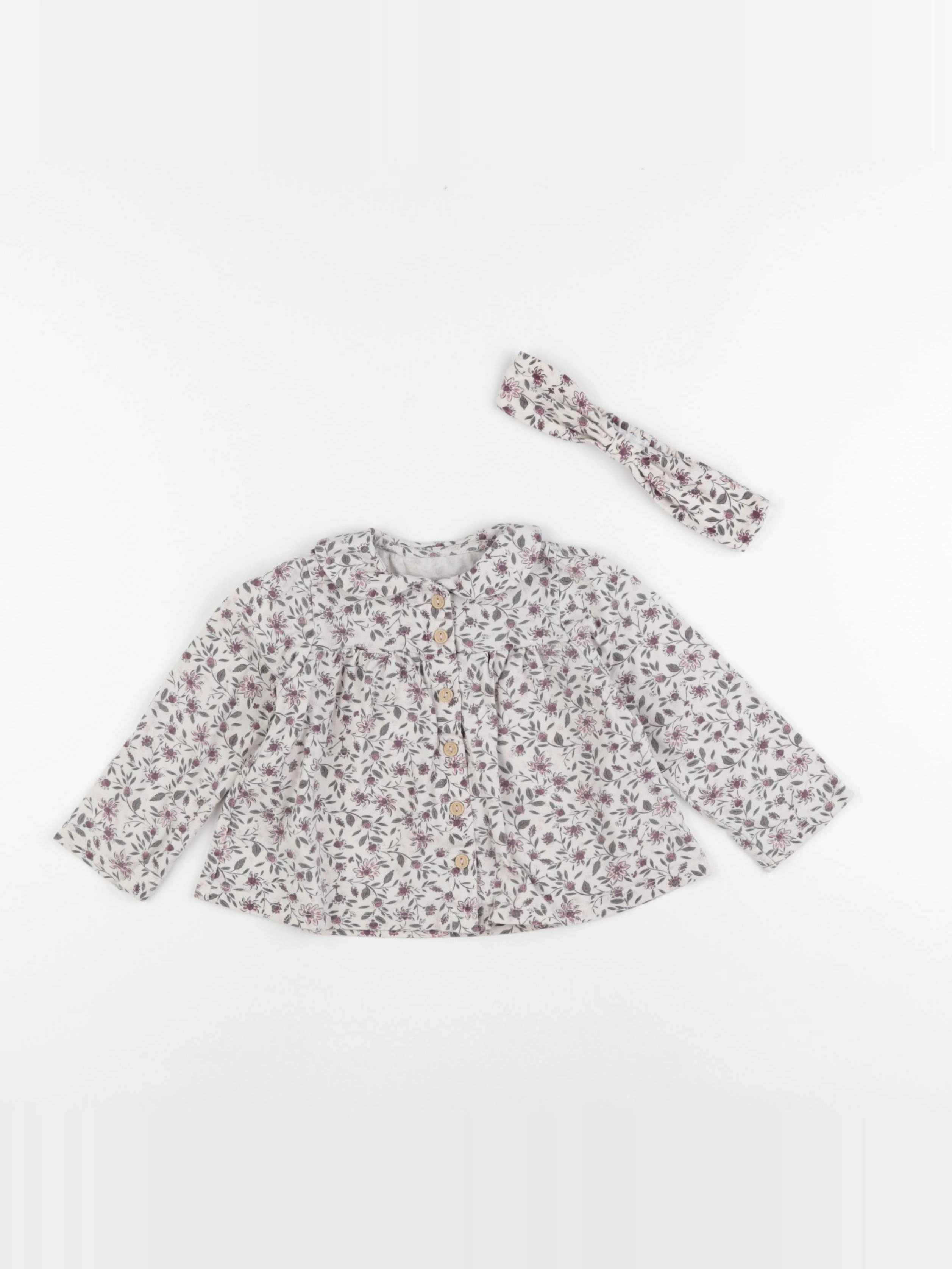 Vertbaudet - tee-shirt multicolore - 2 ans