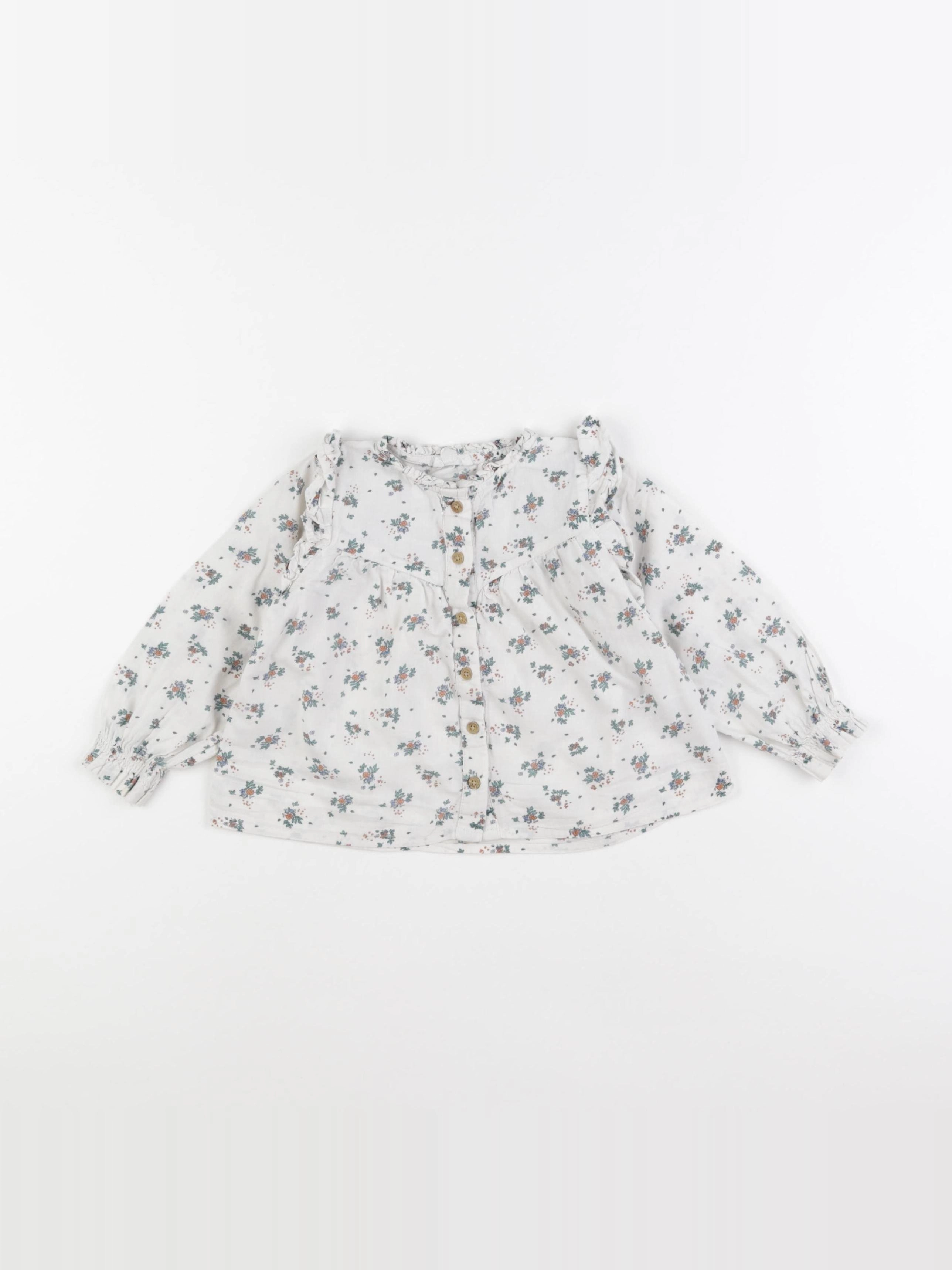 Vertbaudet - blouse multicolore - 18 mois