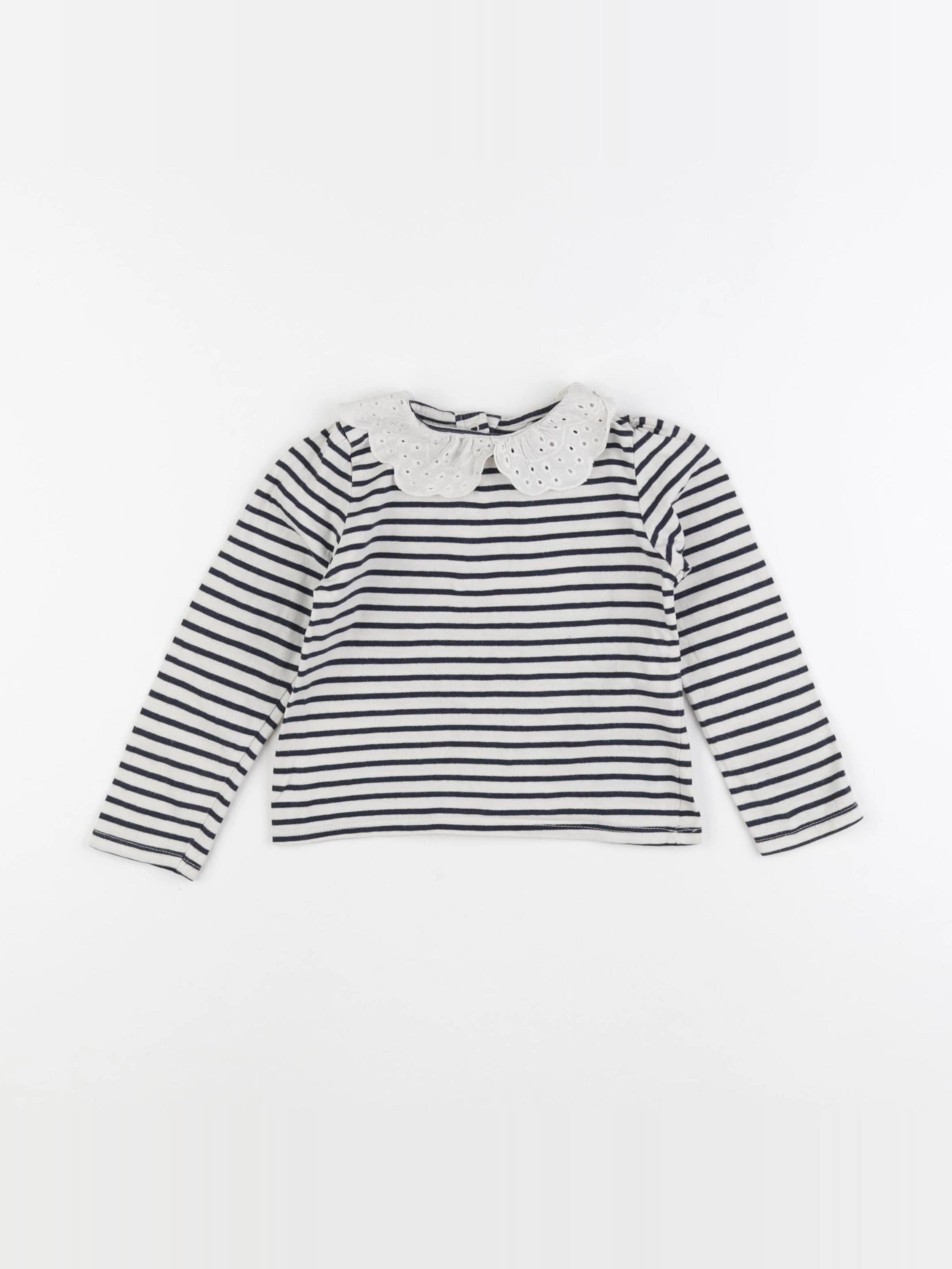 Vertbaudet - tee-shirt multicolore - 2 ans