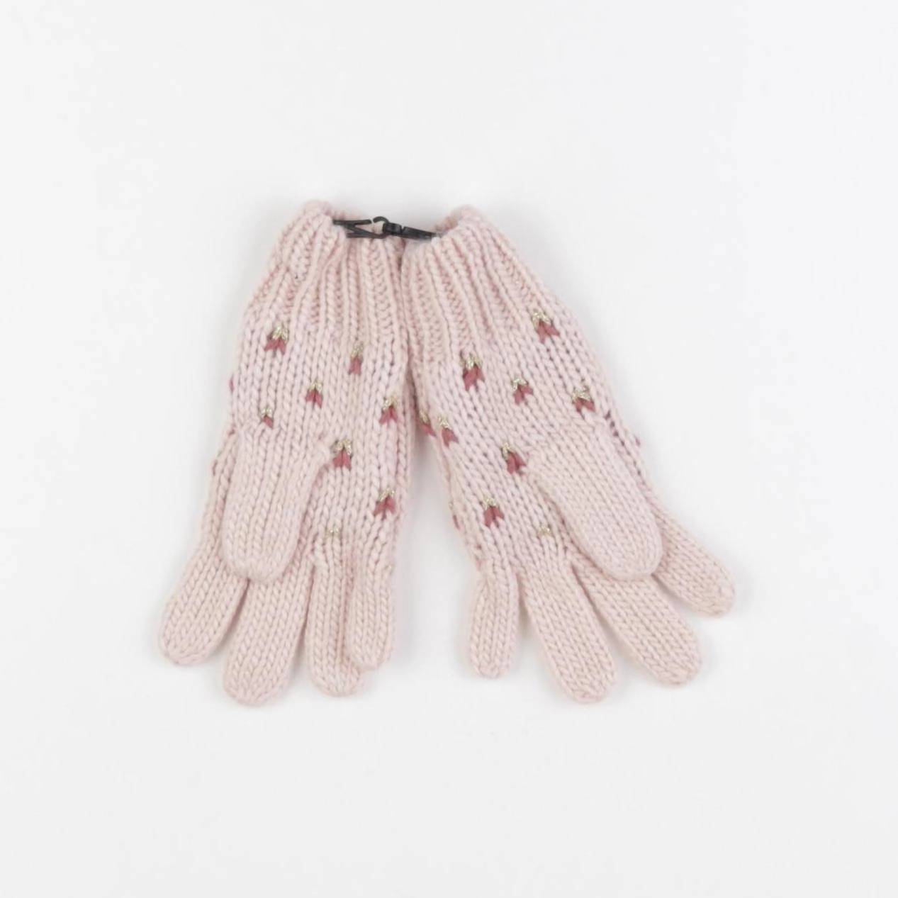 Vertbaudet - gants rose - 8/10 ans