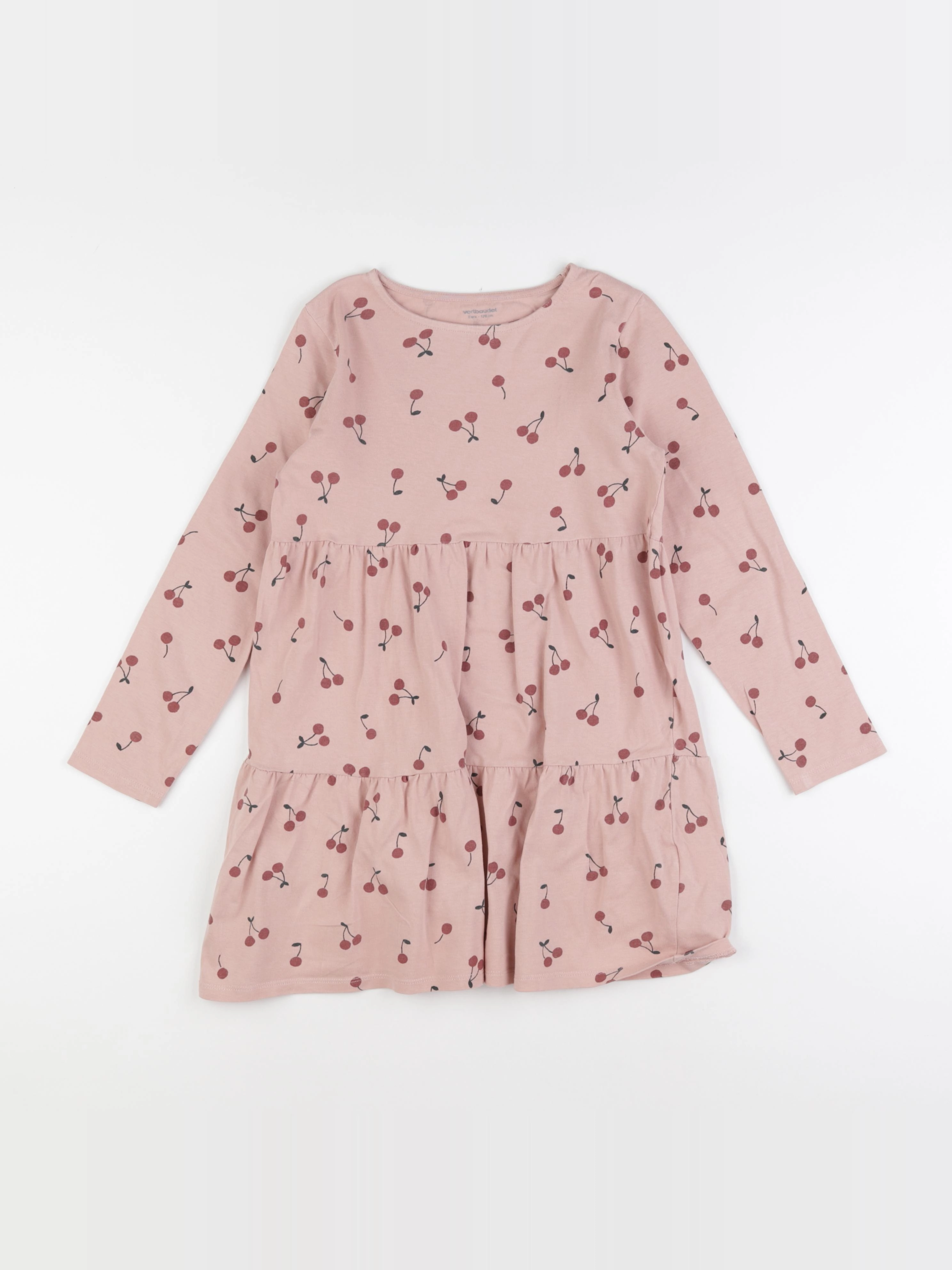 Vertbaudet - robe rose - 8 ans
