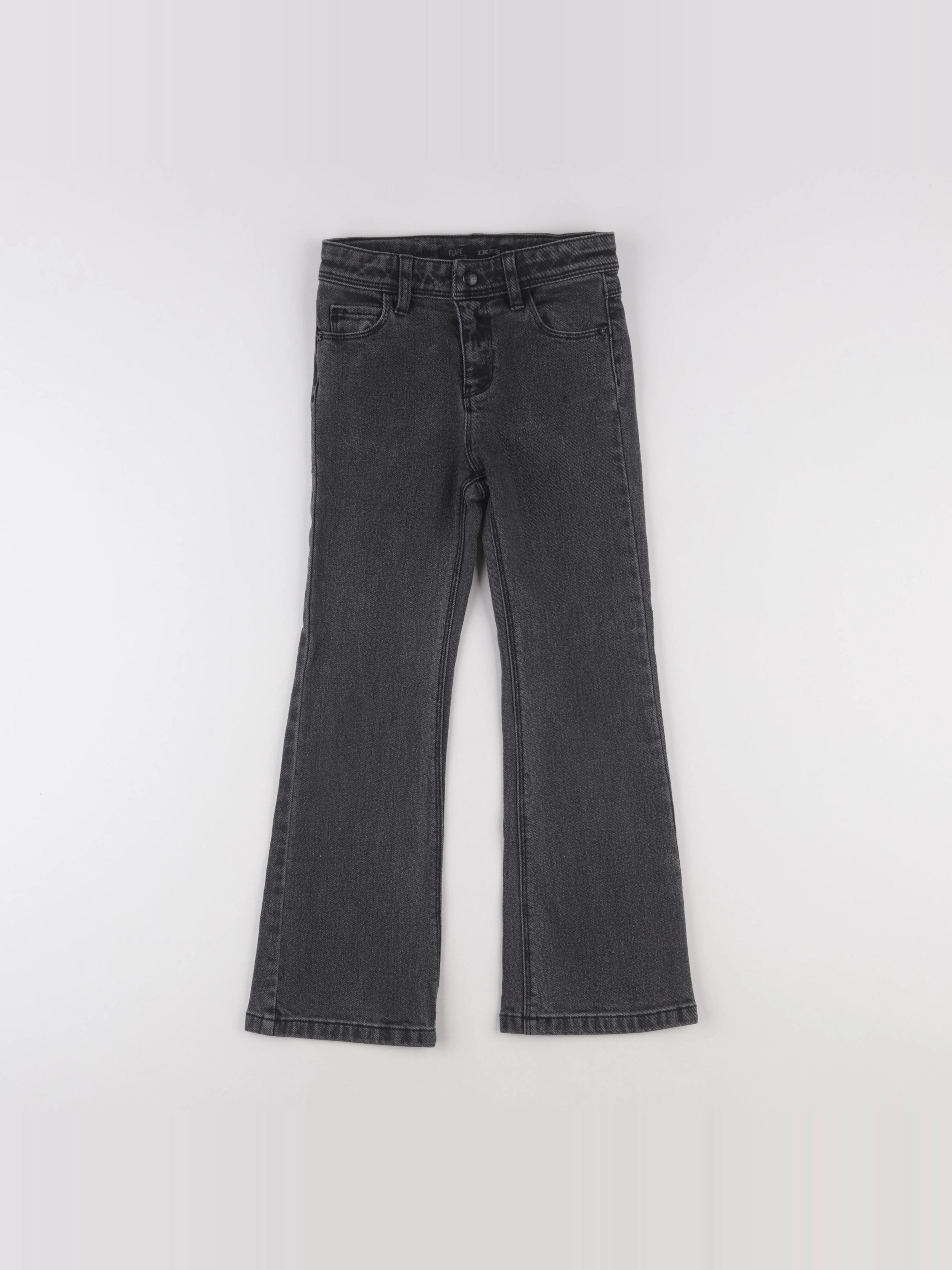 IKKS - jean gris - 7 ans
