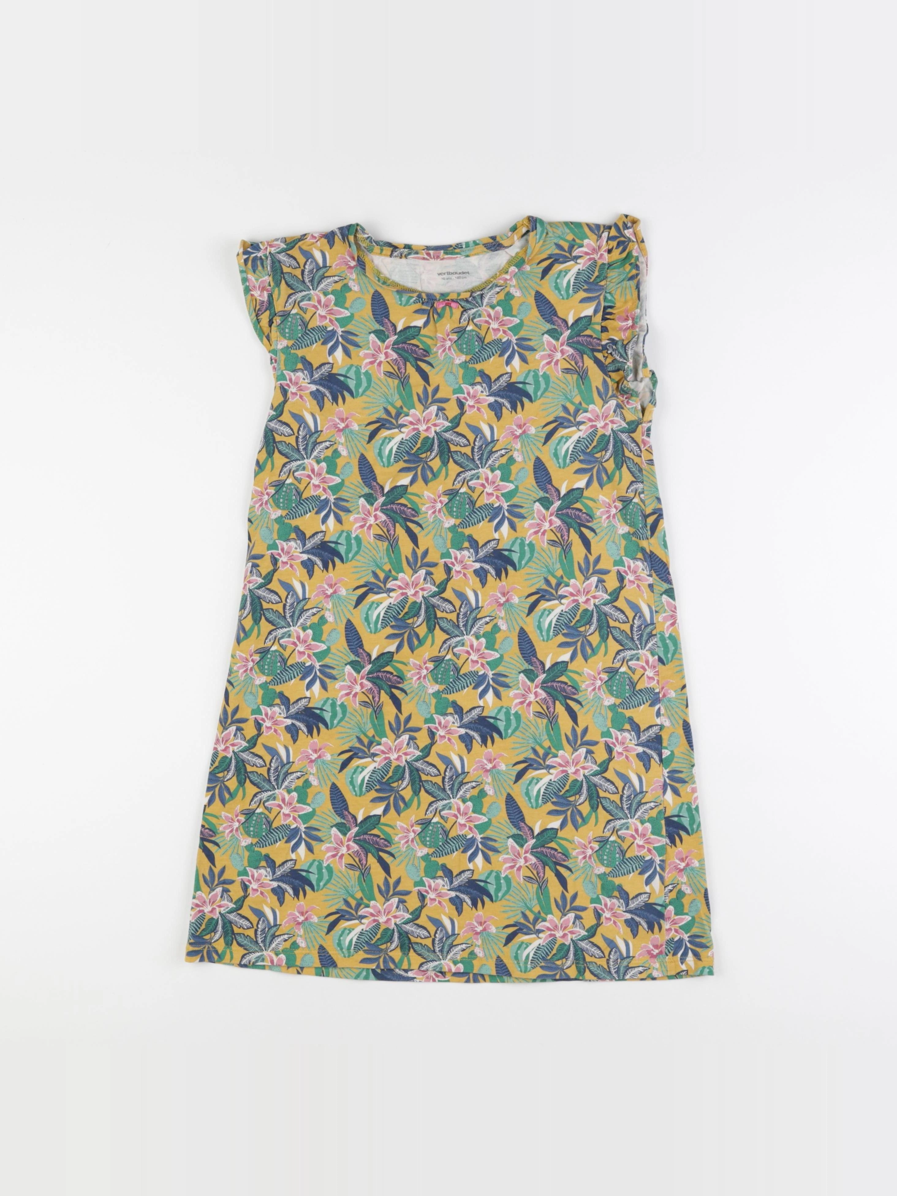 Vertbaudet - robe jaune - 10 ans