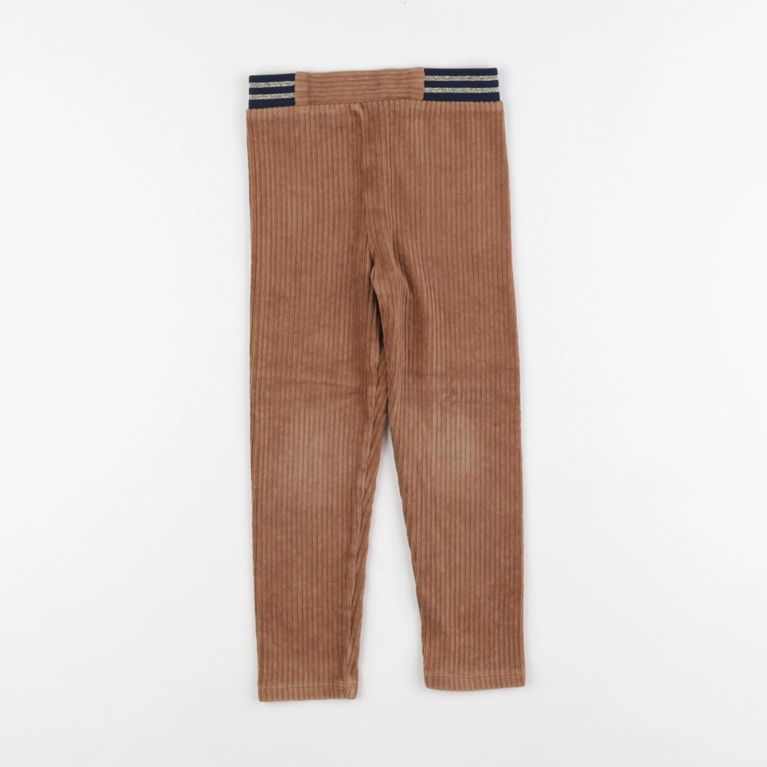 Vertbaudet - pantalon marron, or - 4 ans