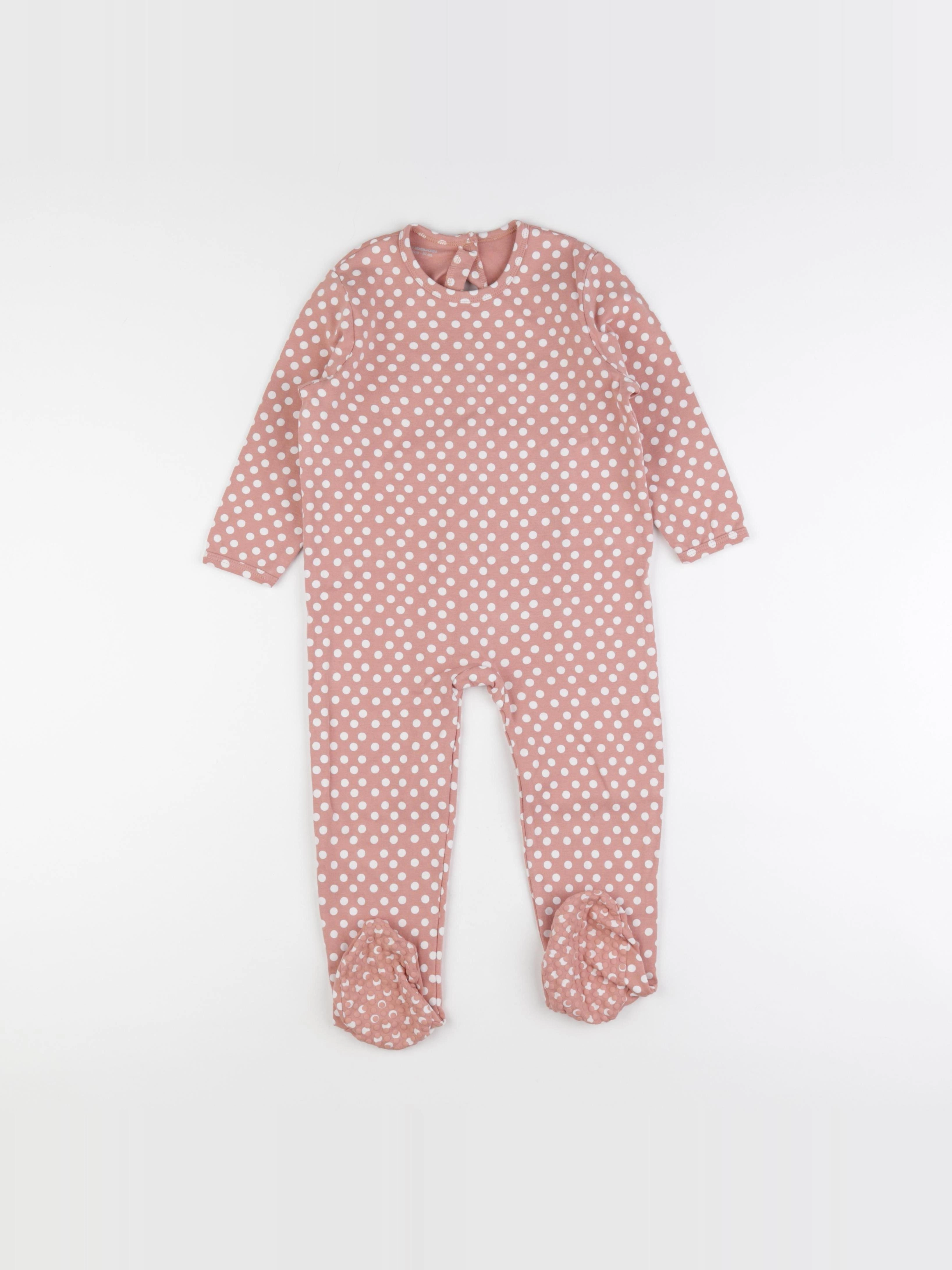 Vertbaudet - pyjama coton rose - 36 mois