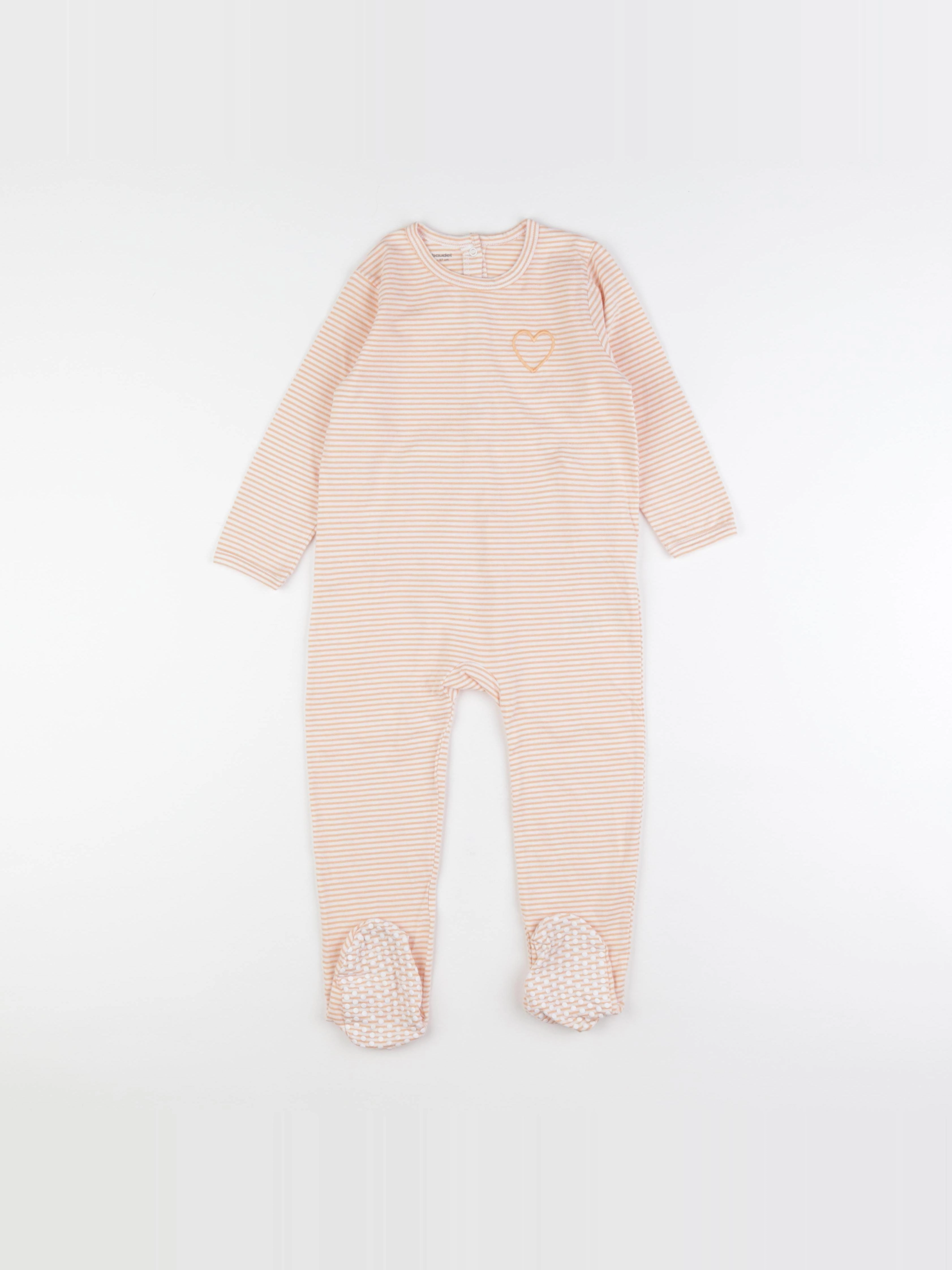 Vertbaudet - pyjama coton rose - 36 mois