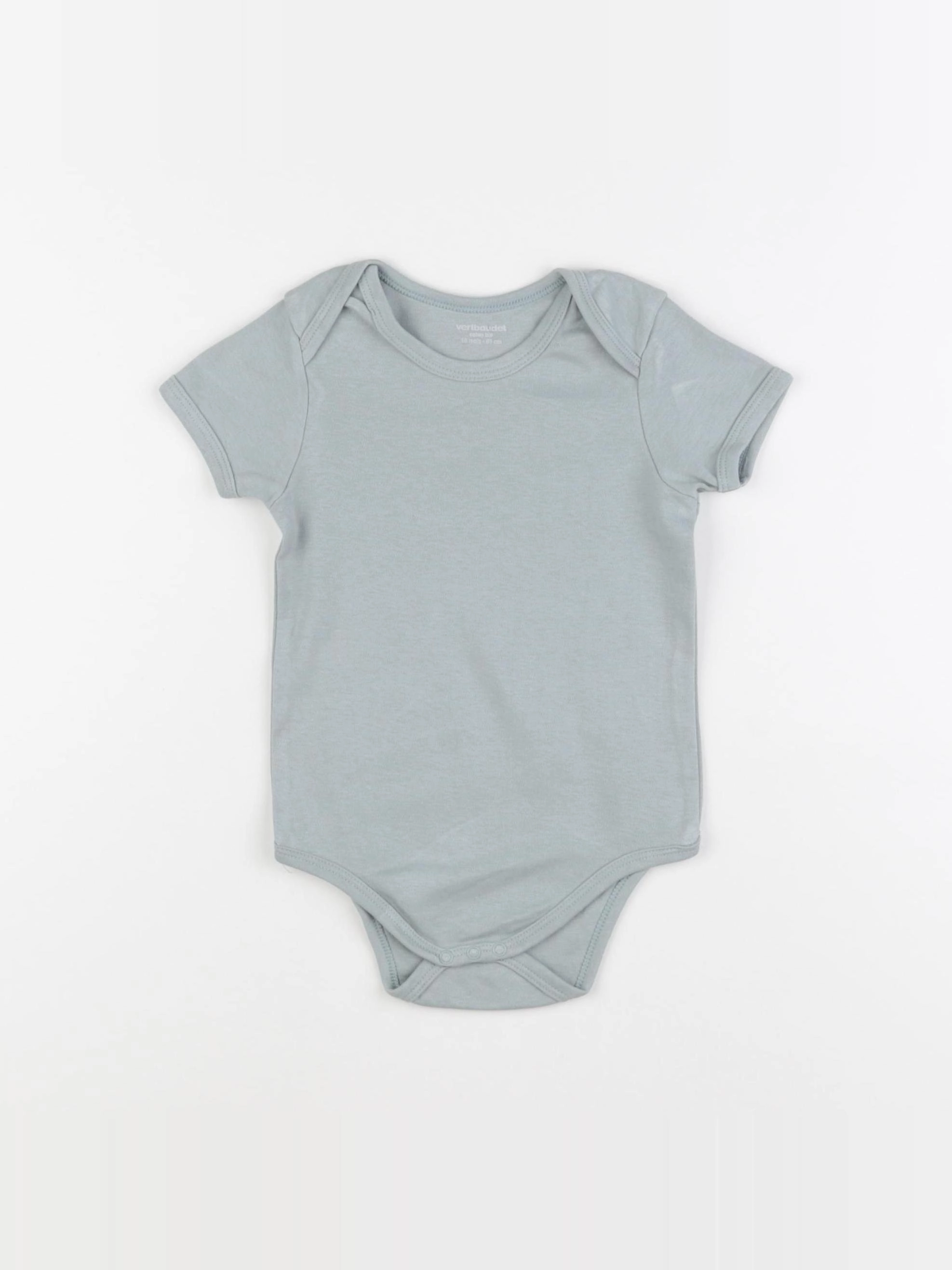 Vertbaudet - body bleu - 18 mois