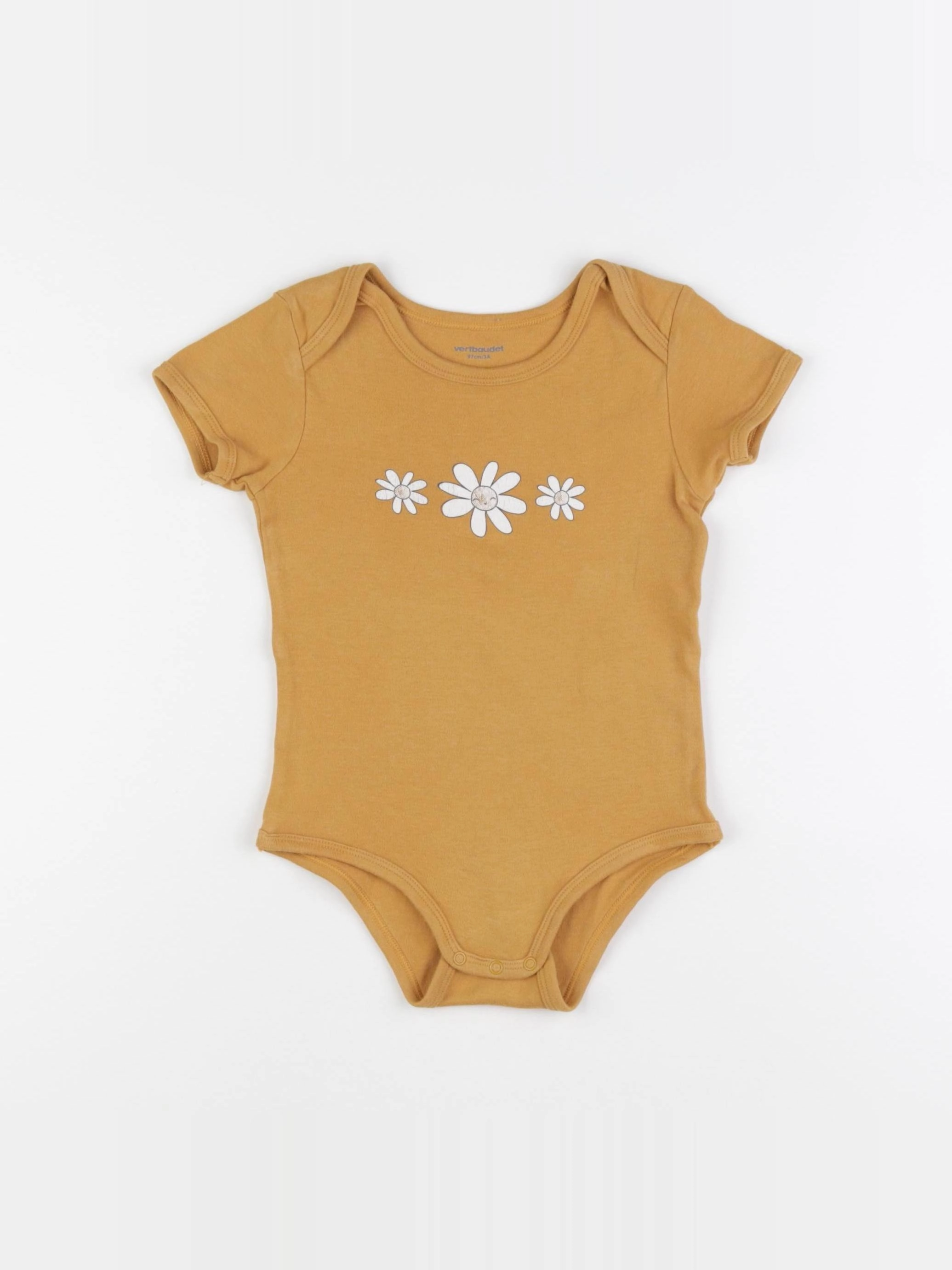 Vertbaudet - body marron - 3 ans