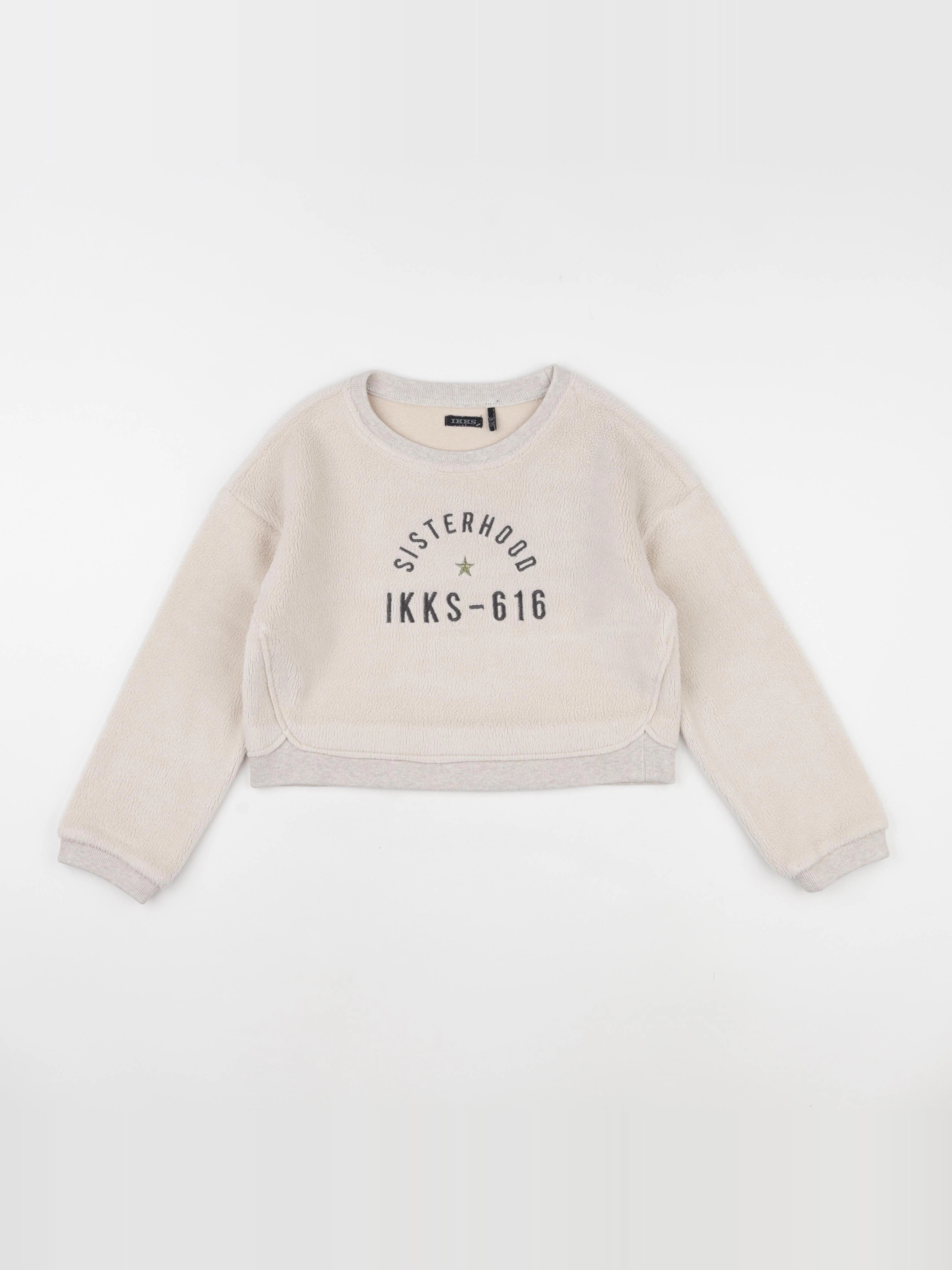 IKKS - pull court beige - 8 ans