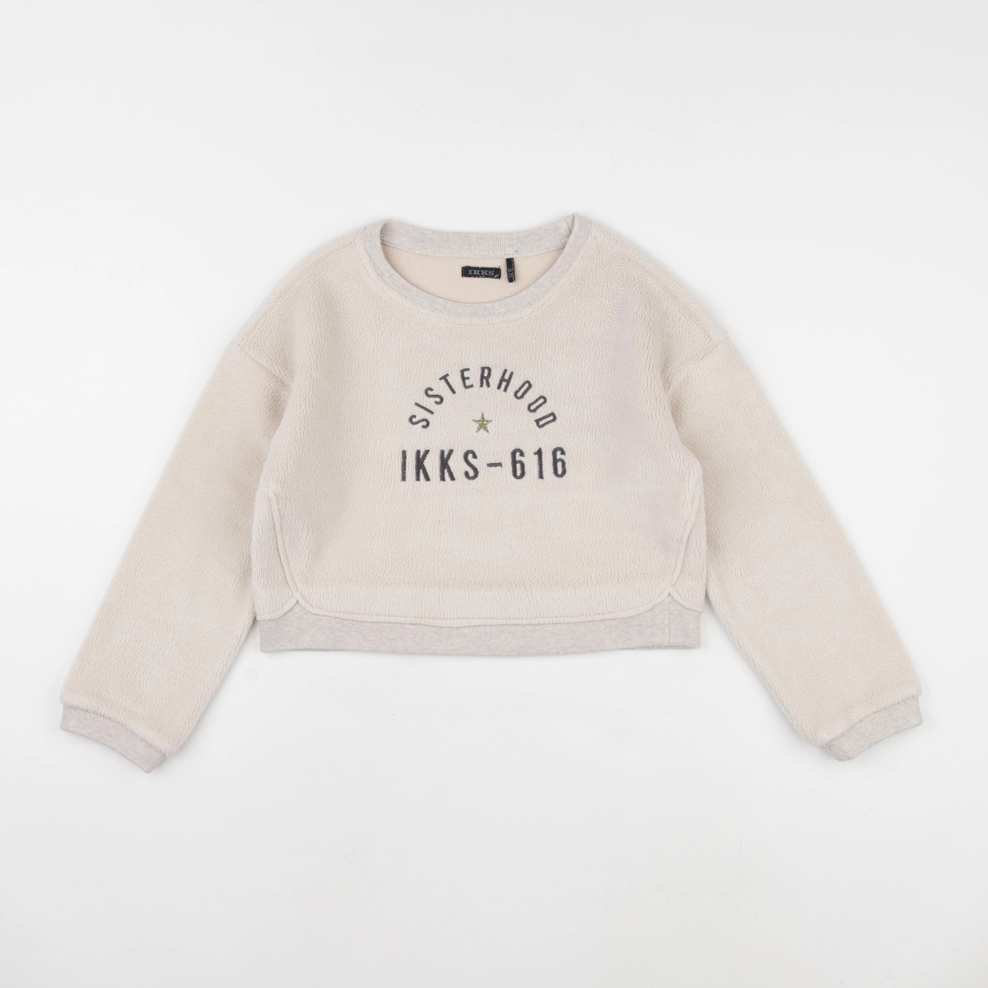 IKKS - pull court beige - 8 ans