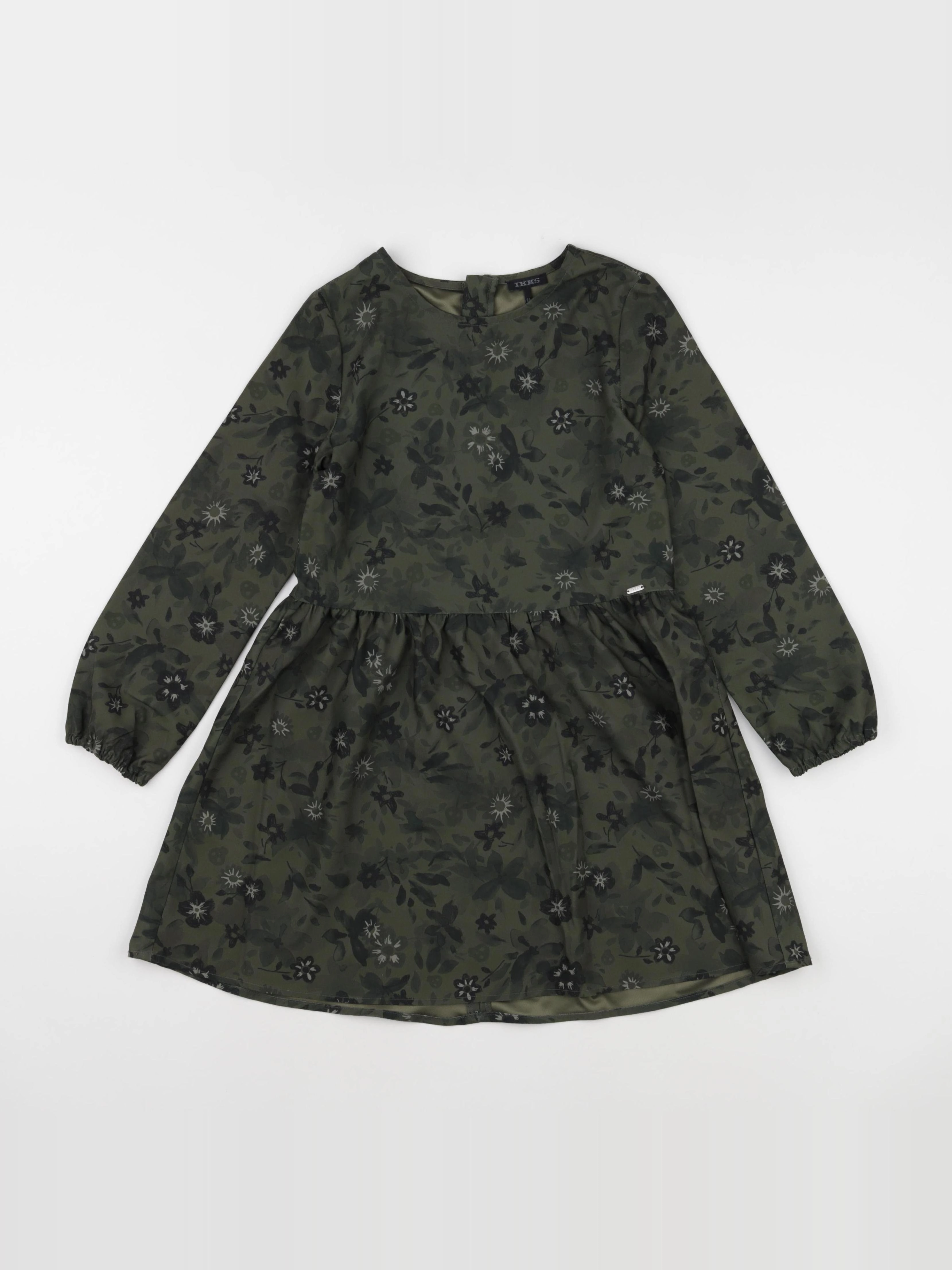 IKKS - robe vert - 8 ans