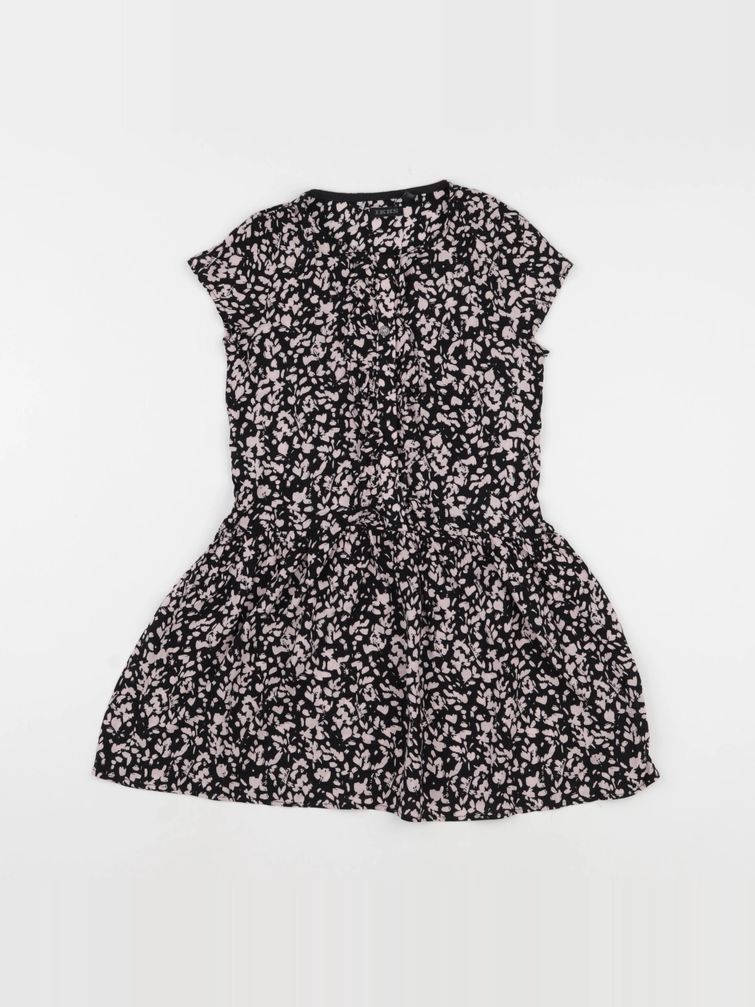 IKKS - robe noir - 6 ans