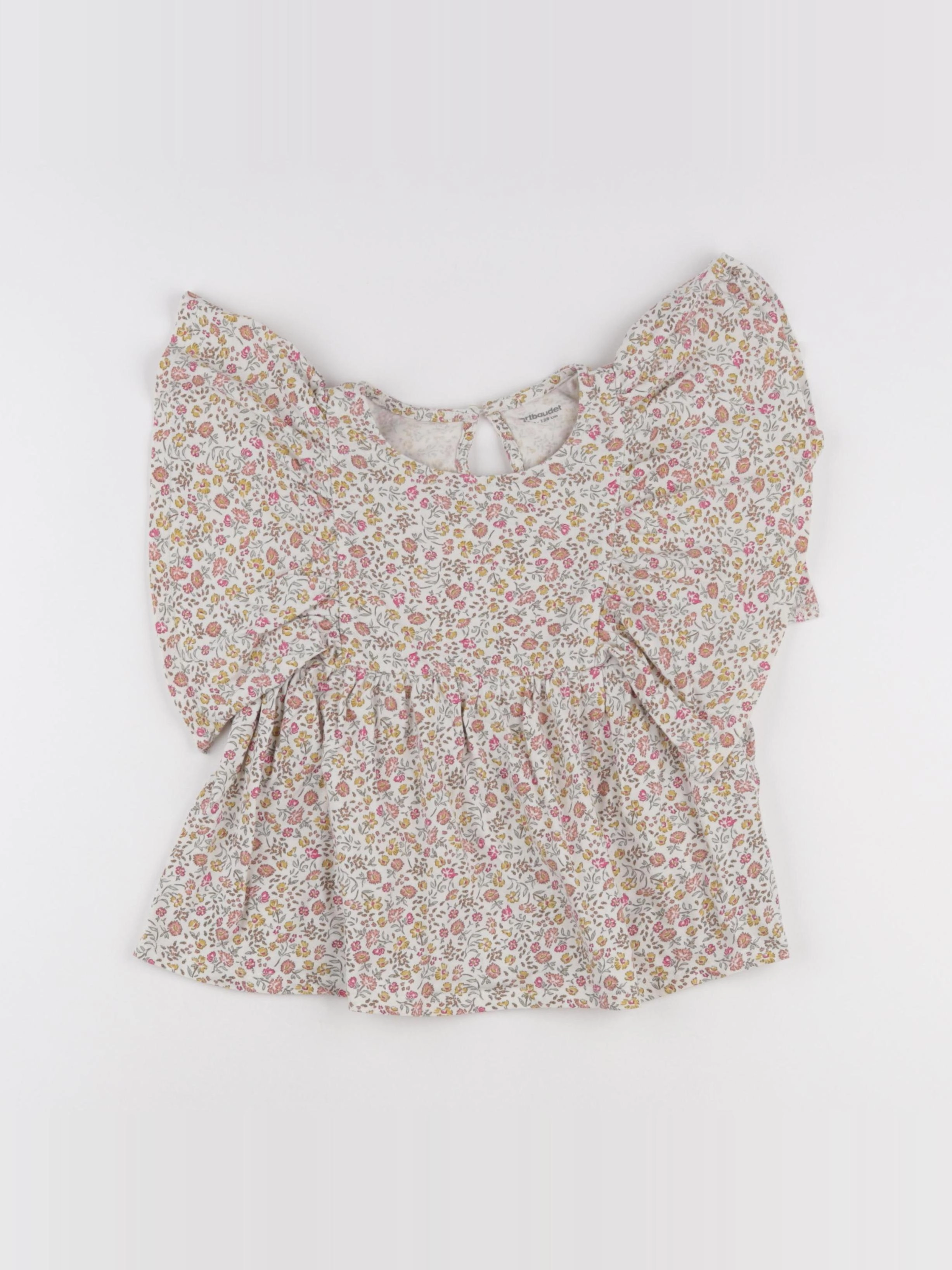 Vertbaudet - tee-shirt multicolore - 8 ans