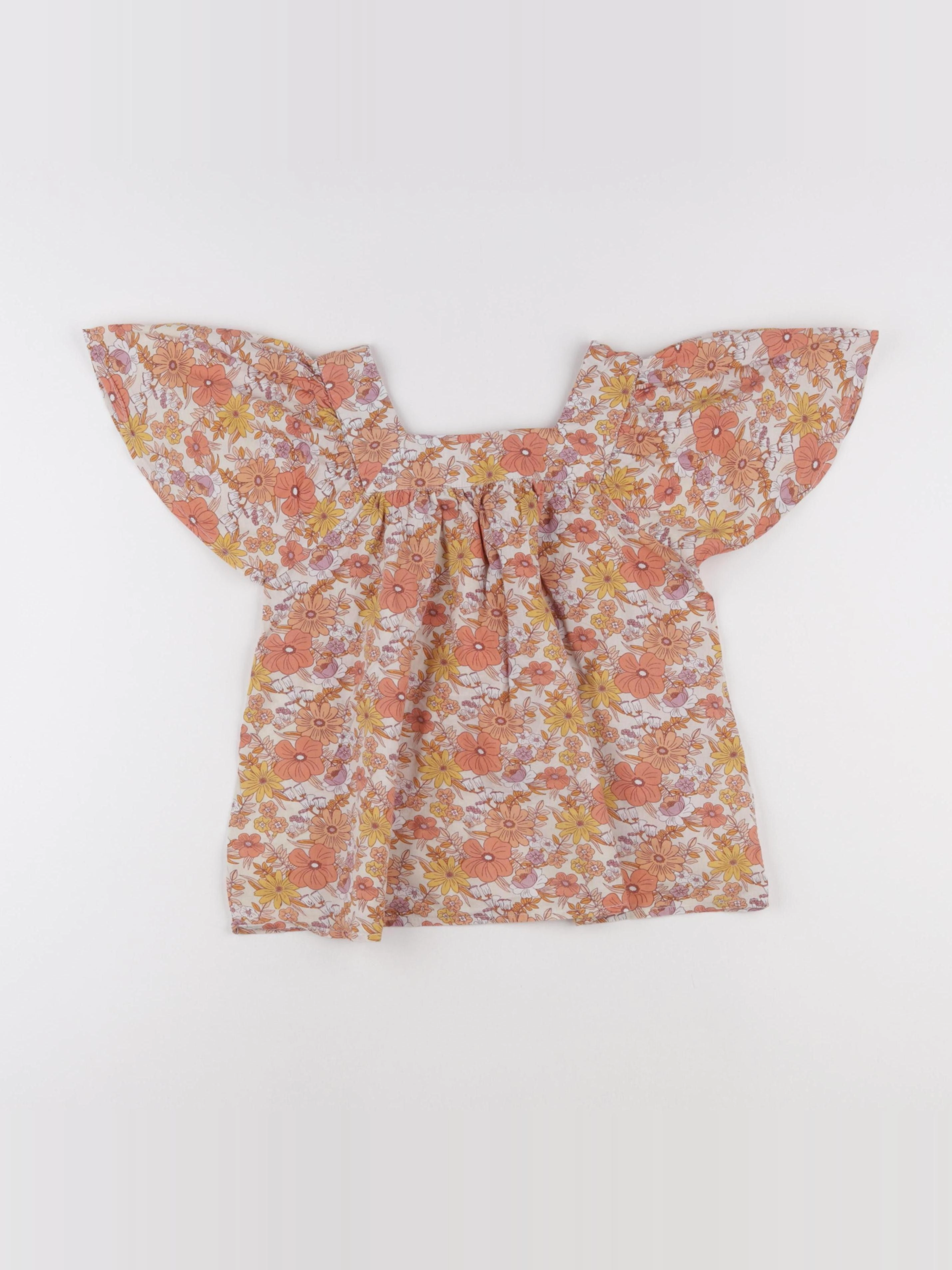 Vertbaudet - chemise multicolore - 8 ans