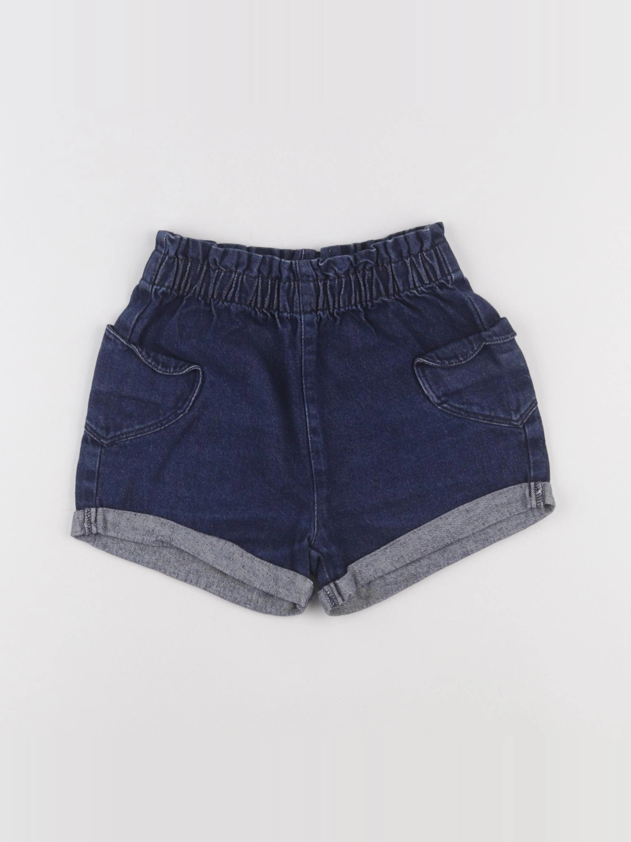 Vertbaudet - short bleu - 7 ans