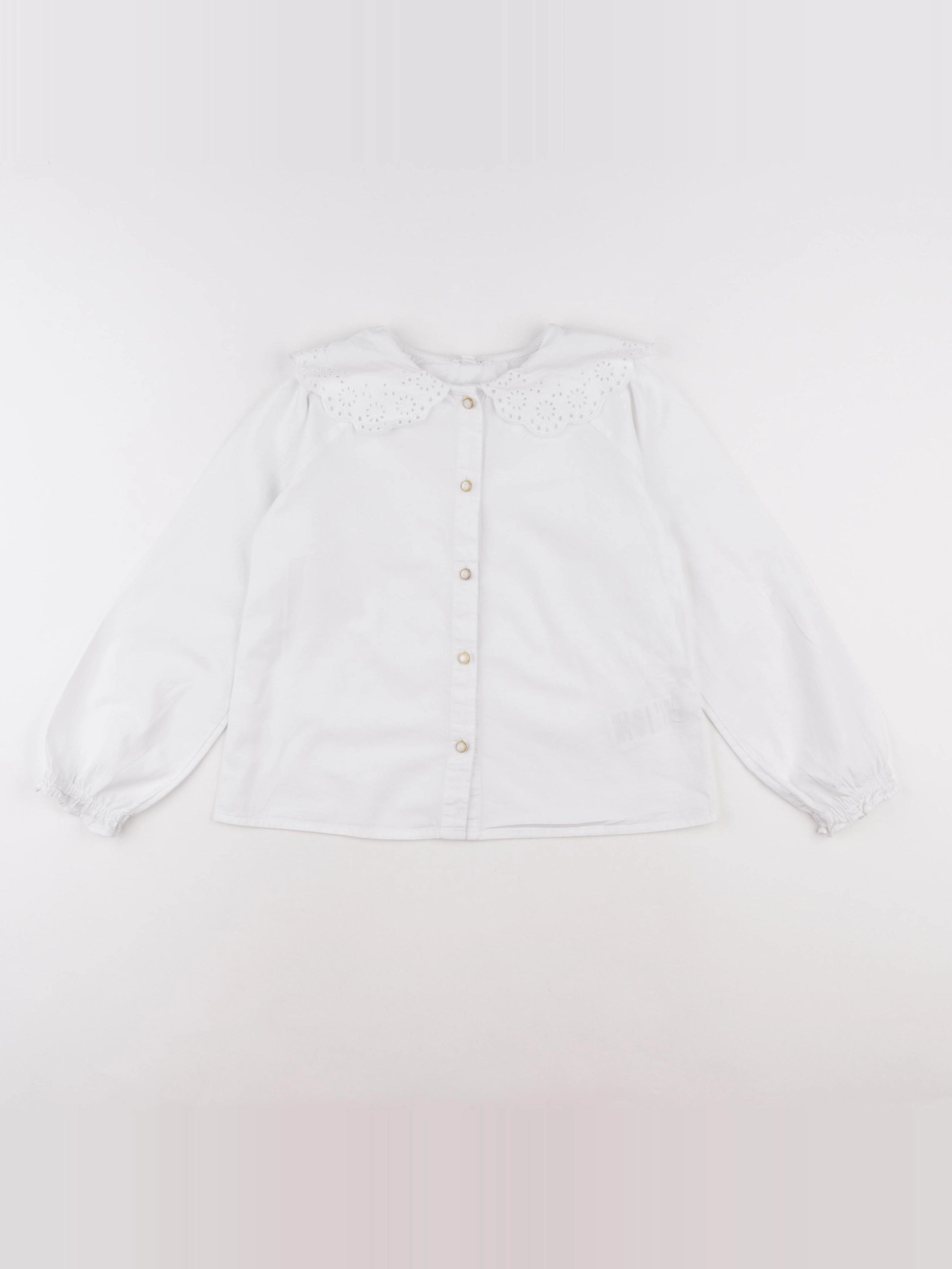 Vertbaudet - blouse blanc - 8 ans