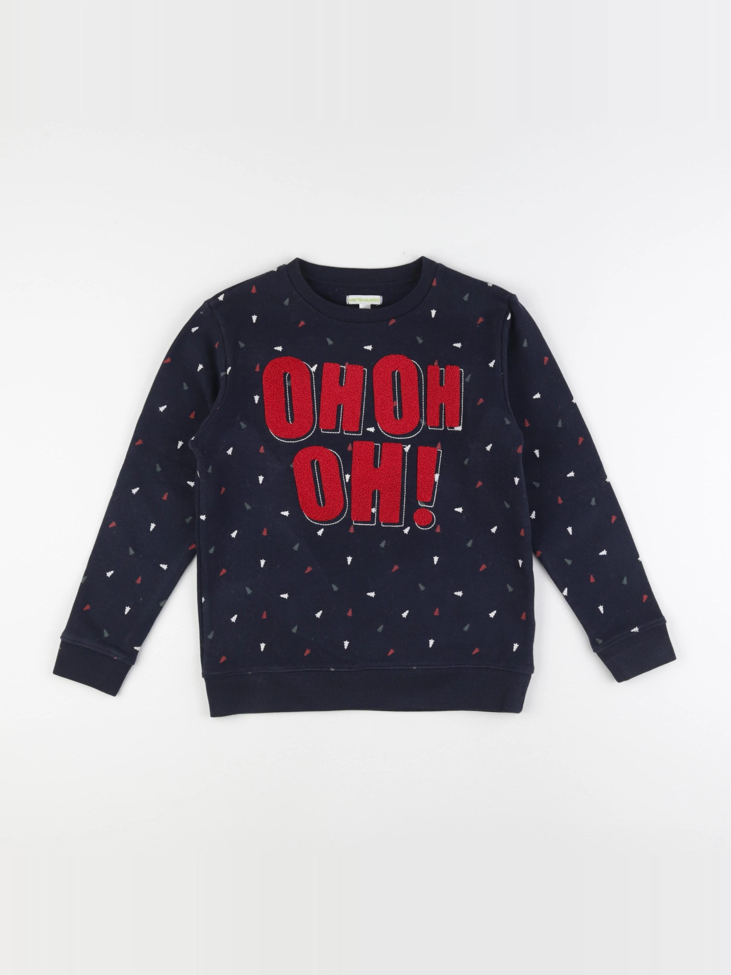 Vertbaudet - sweat bleu - 10 ans